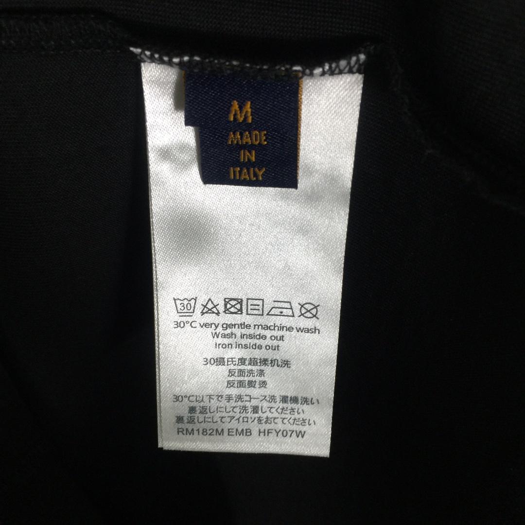 Louis Vuitton Cotton T-Shirt With Crystal - DopestKickz