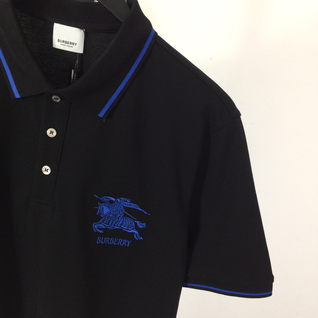 Burberry EKD Cotton Polo Shirt - DopestKickz