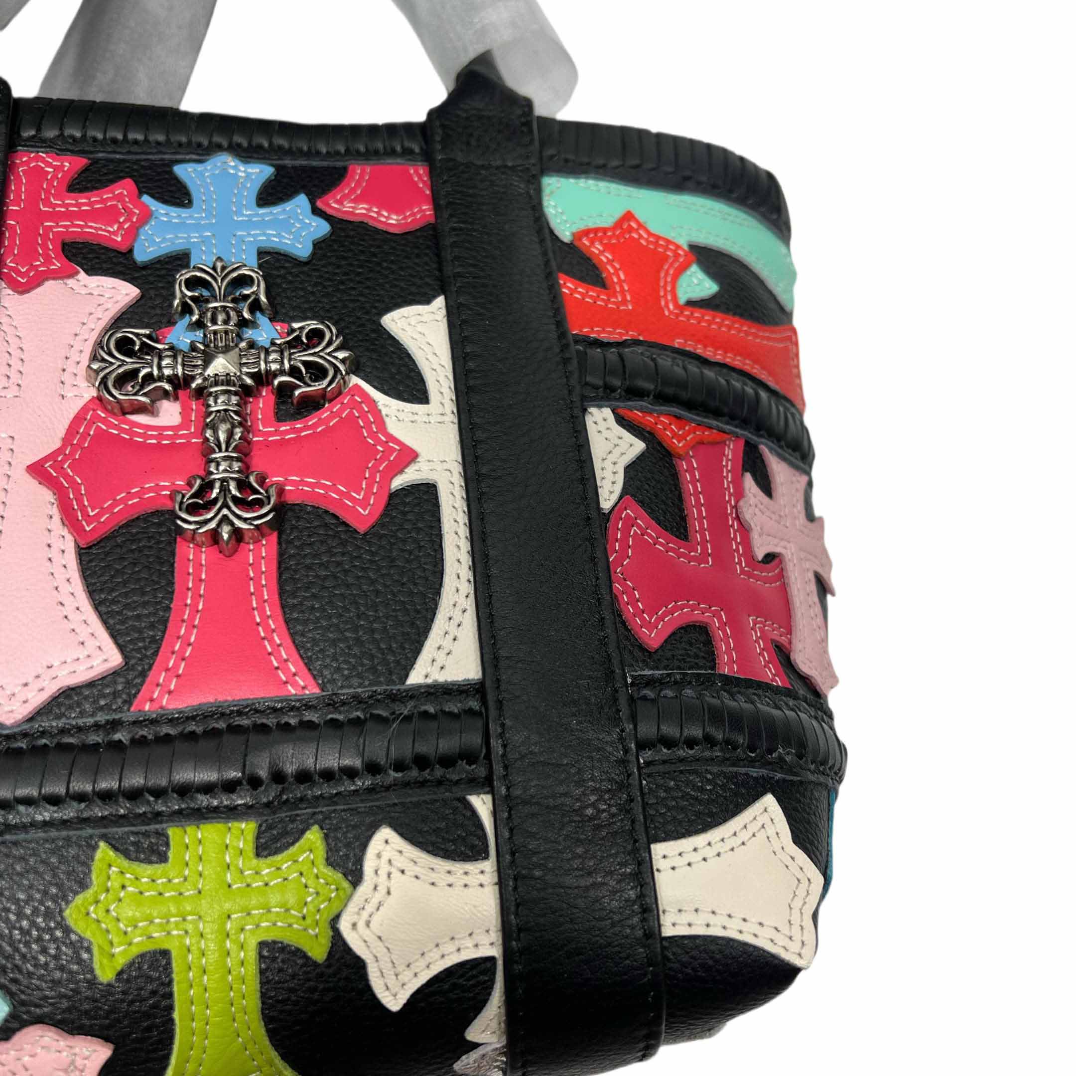 Chrome Heart Cross Patch Tote Bag  32-20.5-20.5cm - DopestKickz