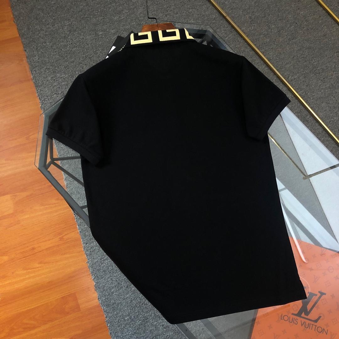 Versace Cotton Polo Shirt - DopestKickz