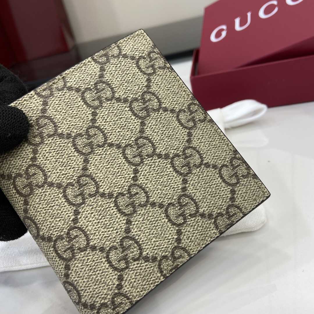 Gucci GG Emblem Bi-fold Wallet  - DopestKickz