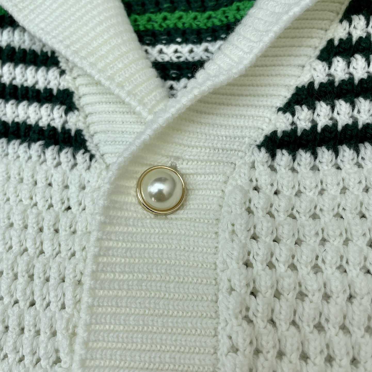 Casablanca Knit Polo Shirt   m002 - DopestKickz