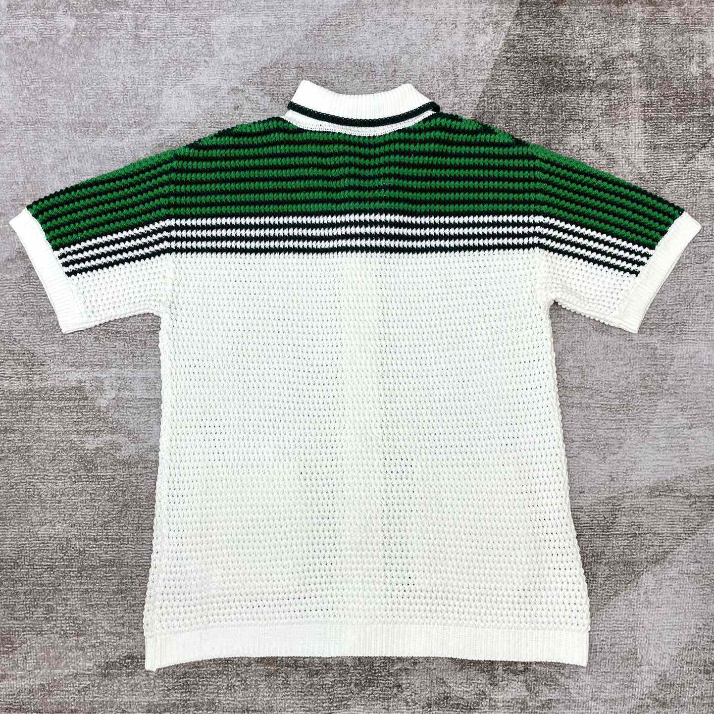 Casablanca Knit Polo Shirt   m002 - DopestKickz