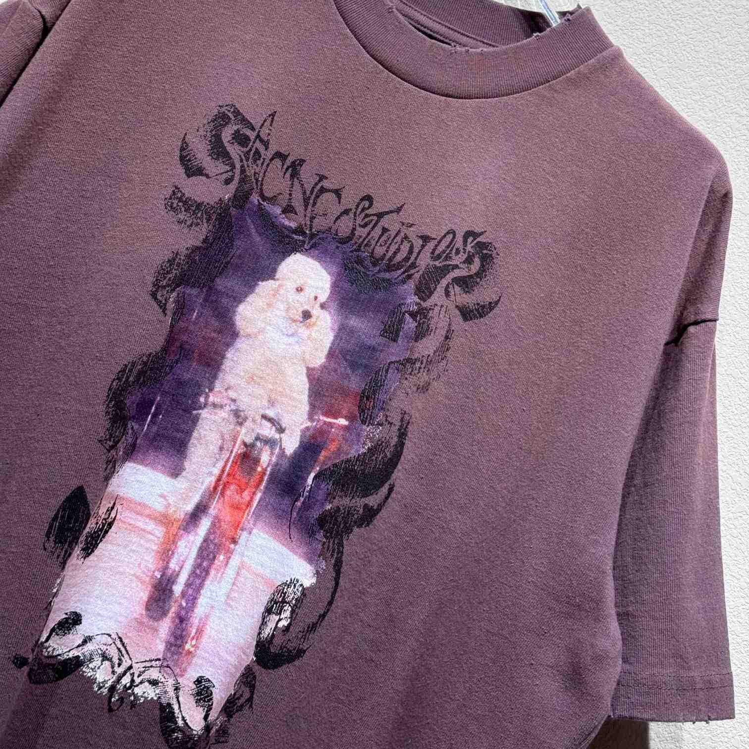 Acne Studios Layered Print T-shirt - DopestKickz