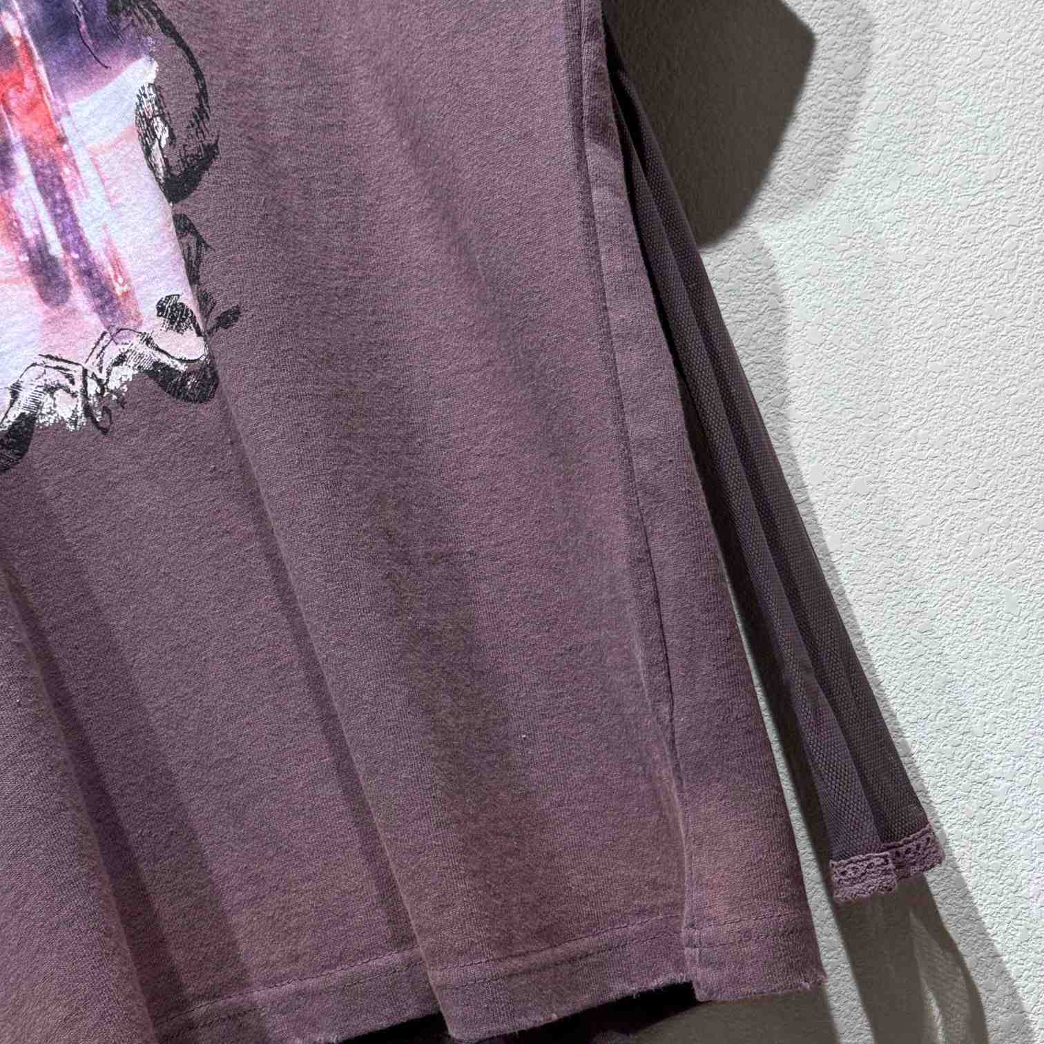Acne Studios Layered Print T-shirt - DopestKickz