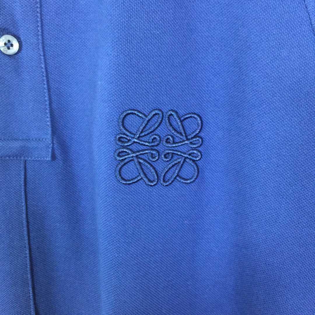 Loewe Logo Cotton Polo Shirt - DopestKickz