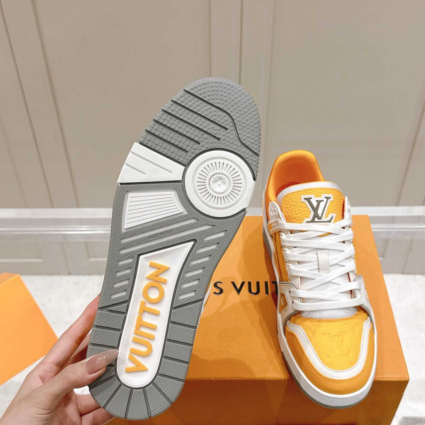 Louis Vuitton LV Trainer Sneaker  1ADHSK - DopestKickz