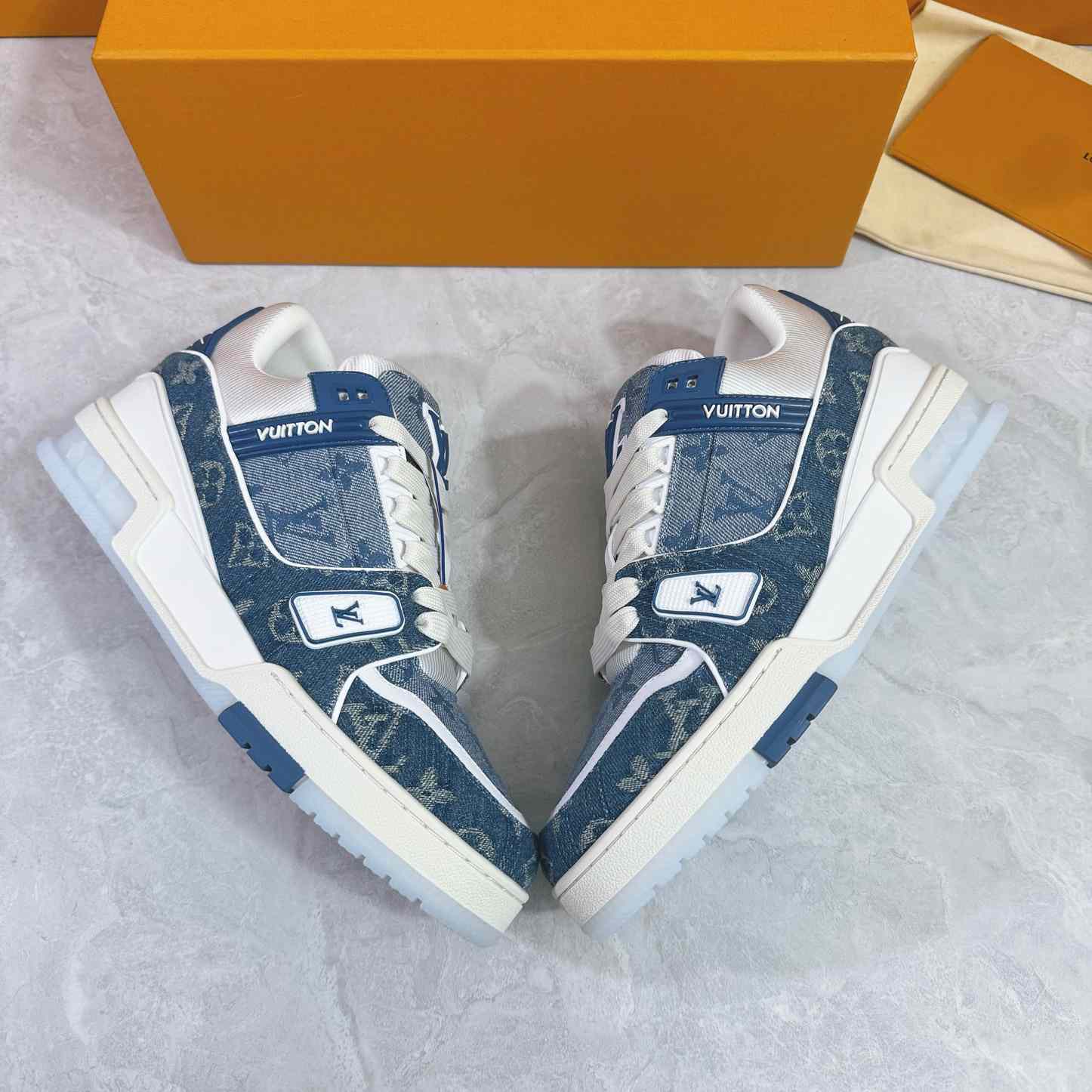 Louis Vuitton LV Trainer Sneaker  1ADHHX - DopestKickz