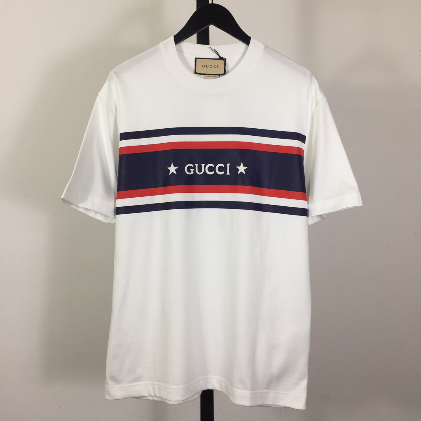 Gucci Cotton Jersey Printed T-shirt   - DopestKickz