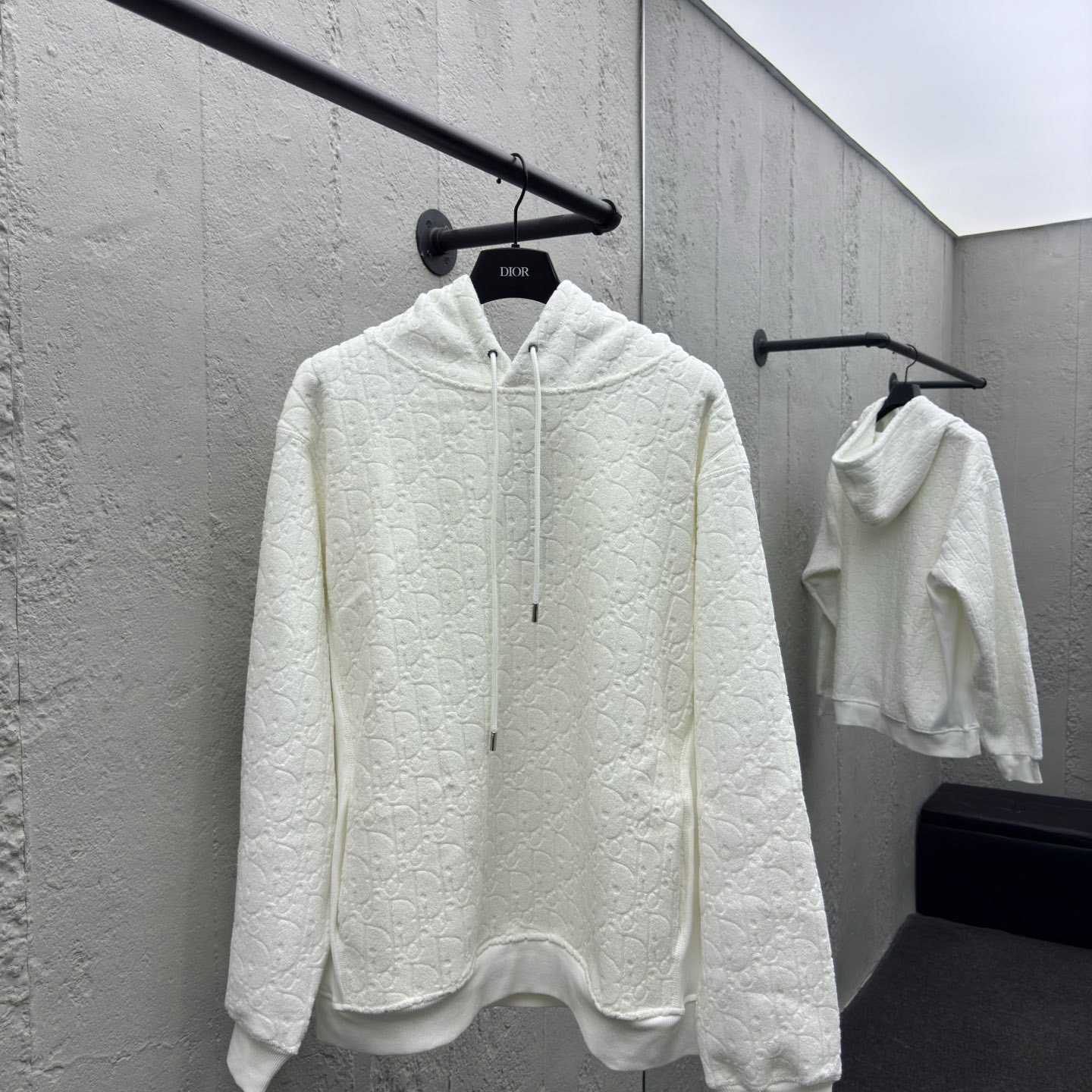 Dior Oblique Relaxed-Fit Hooded Sweatshirt    - DopestKickz