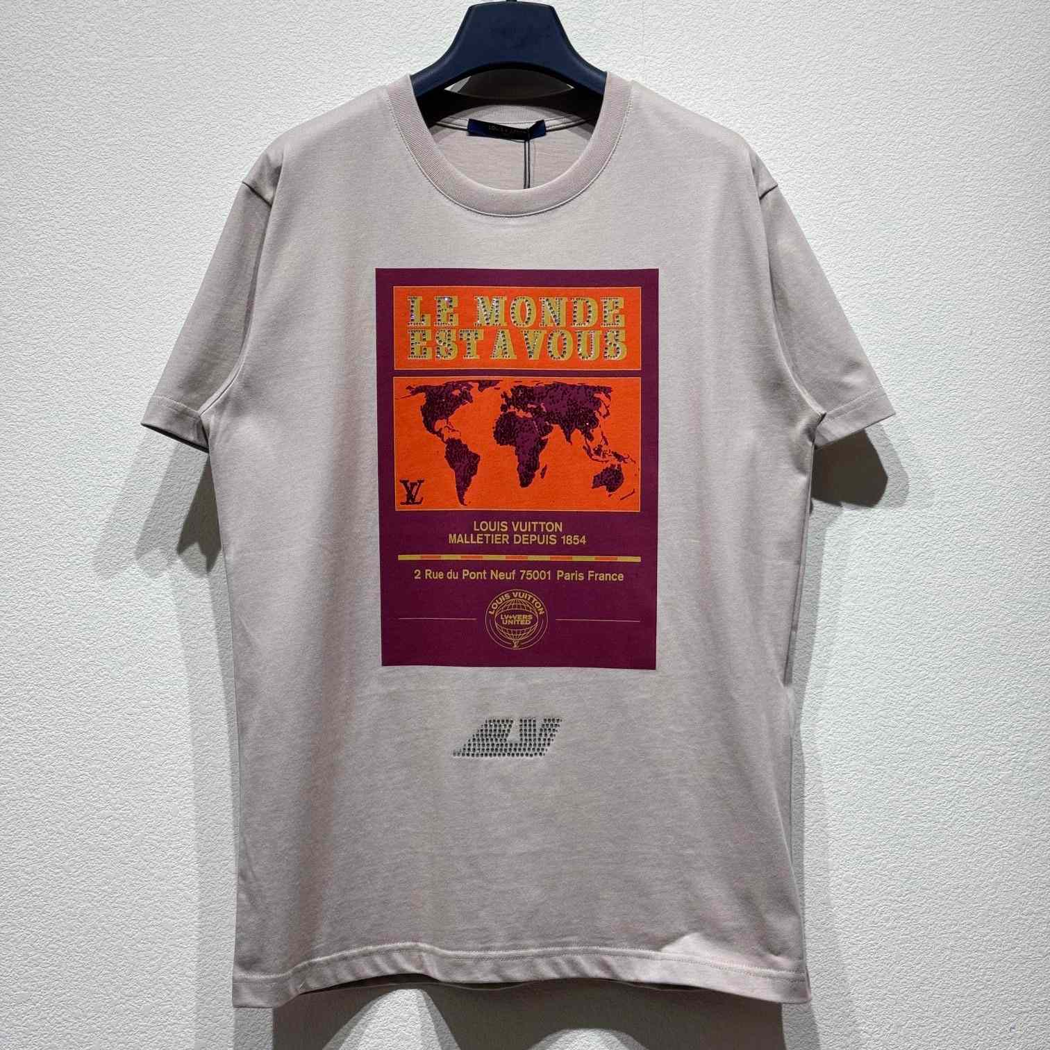 Louis Vuitton Cotton T-Shirt    - DopestKickz