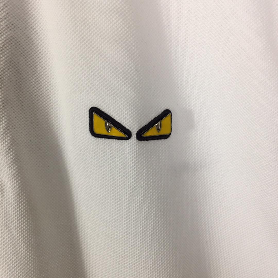 Fendi Logo Cotton Polo Shirt - DopestKickz