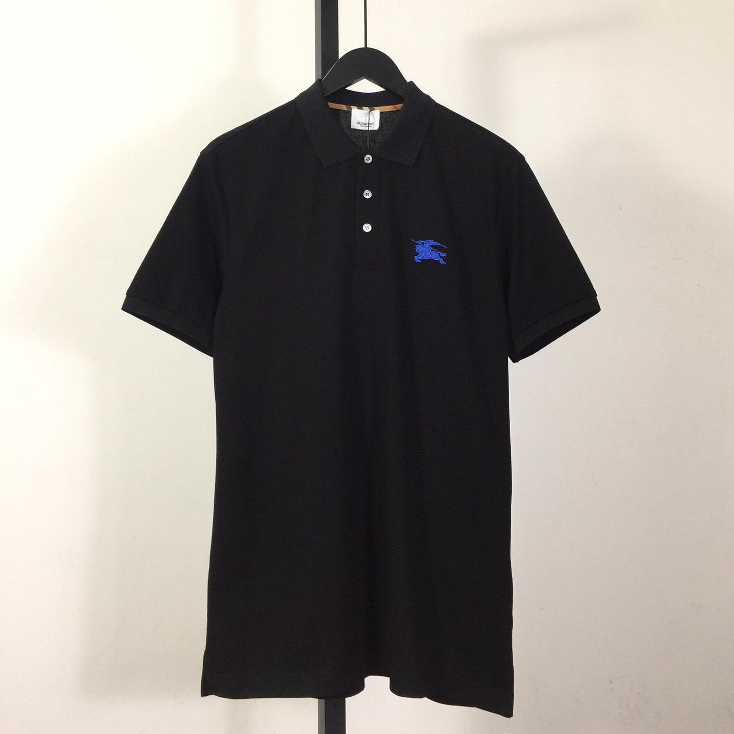 Burberry Logo Cotton Polo Shirt - DopestKickz