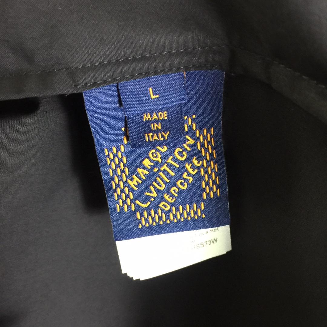 Louis Vuitton Embroidered Short-Sleeved Cotton Shirt   1AHCHD - DopestKickz