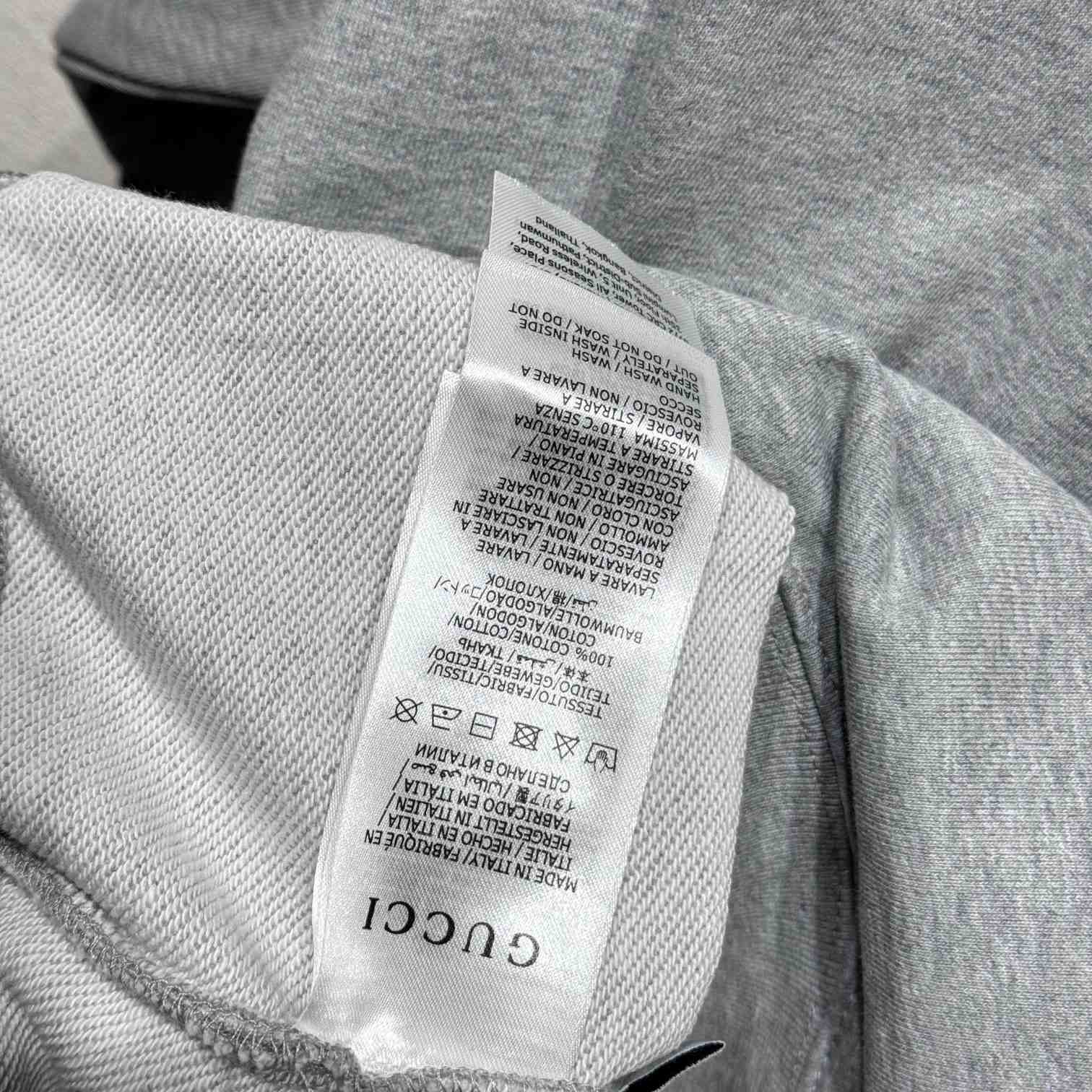 Gucci Printed Cotton Jersey Sweatshirt - DopestKickz
