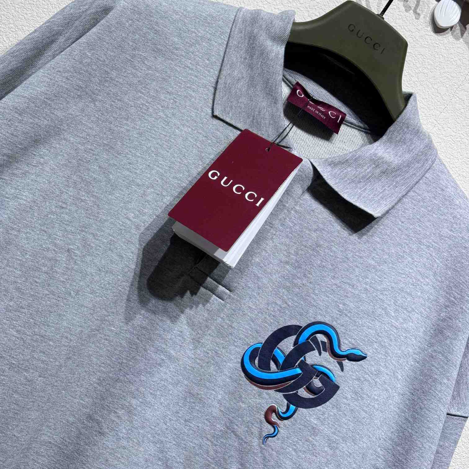 Gucci Printed Cotton Jersey Sweatshirt - DopestKickz