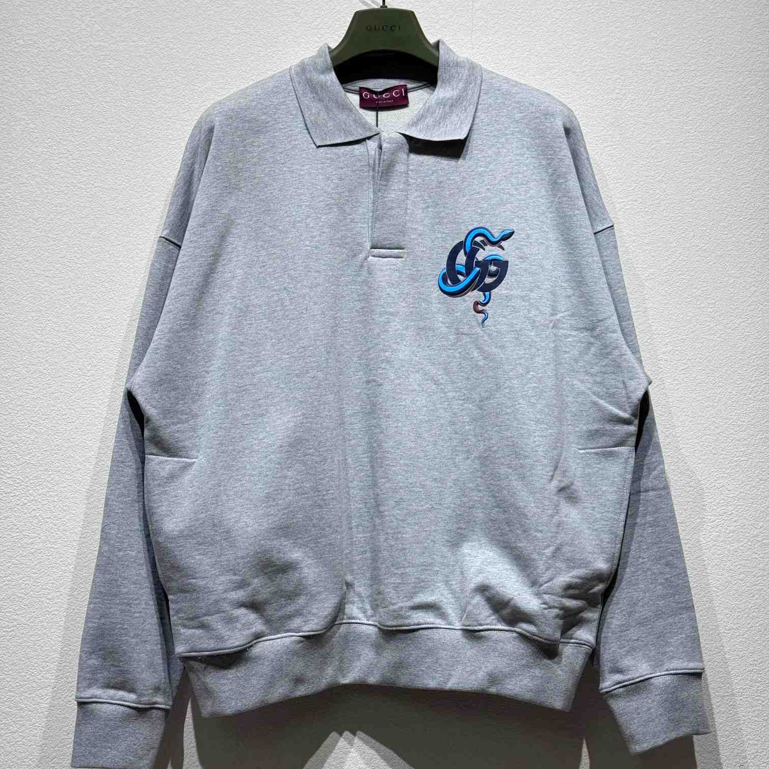 Gucci Printed Cotton Jersey Sweatshirt - DopestKickz