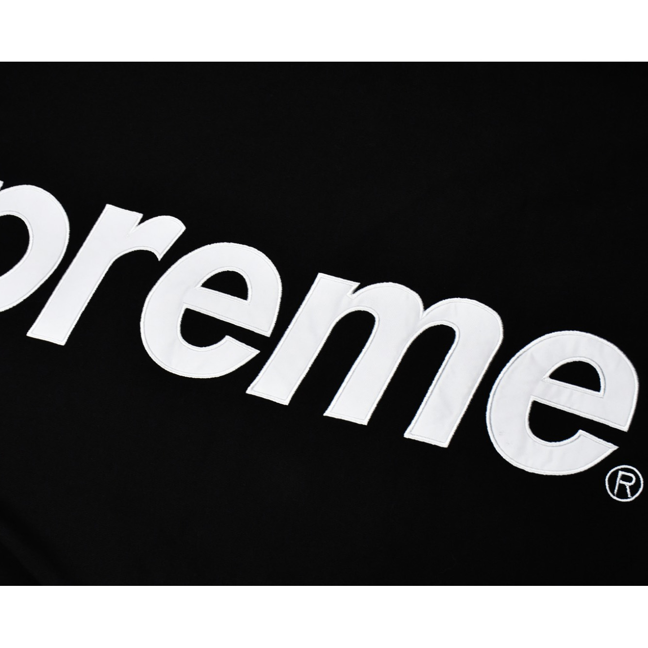 Supreme Satin Appliqué Hooded Sweatshirt - DopestKickz