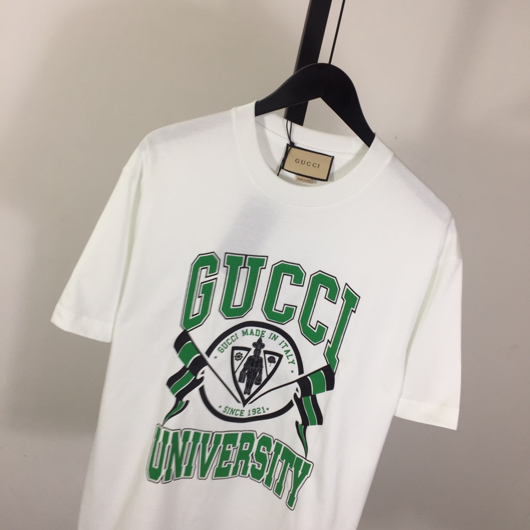 Gucci Cotton Jersey Printed T-shirt   - DopestKickz