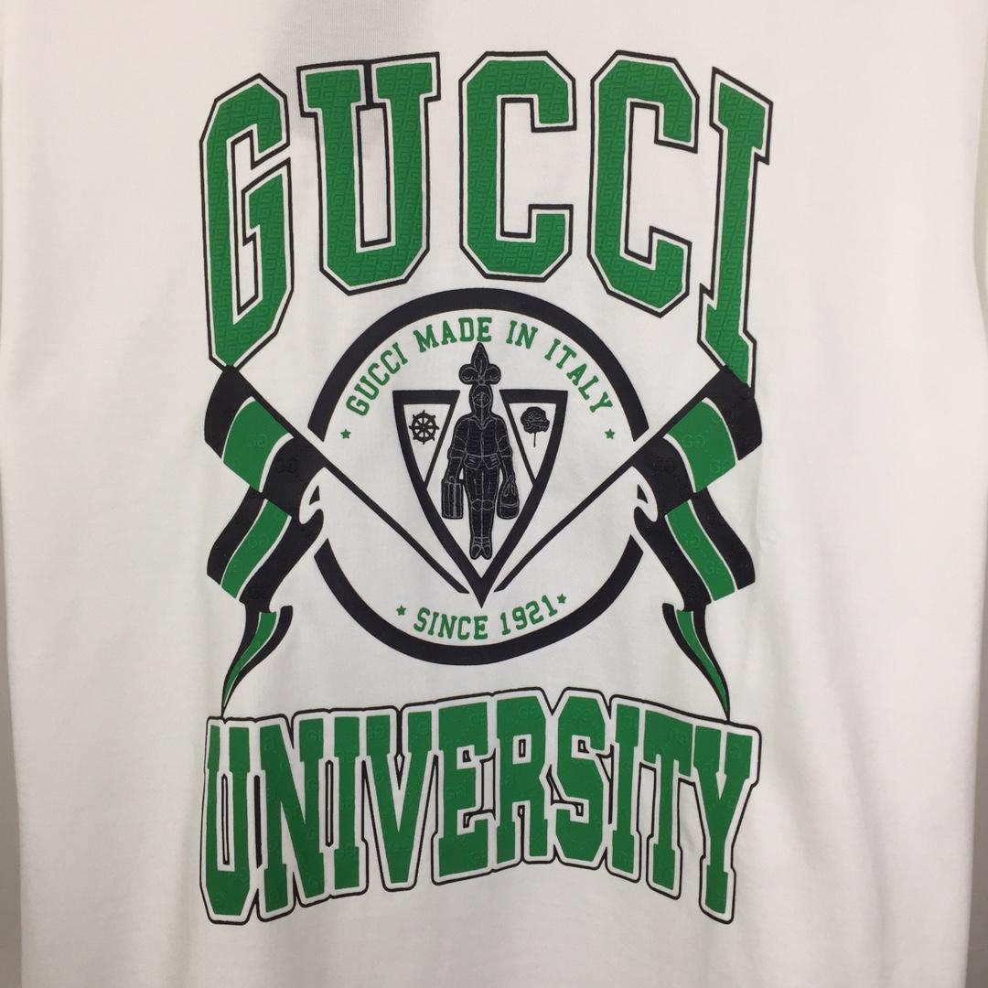 Gucci Cotton Jersey Printed T-shirt   - DopestKickz