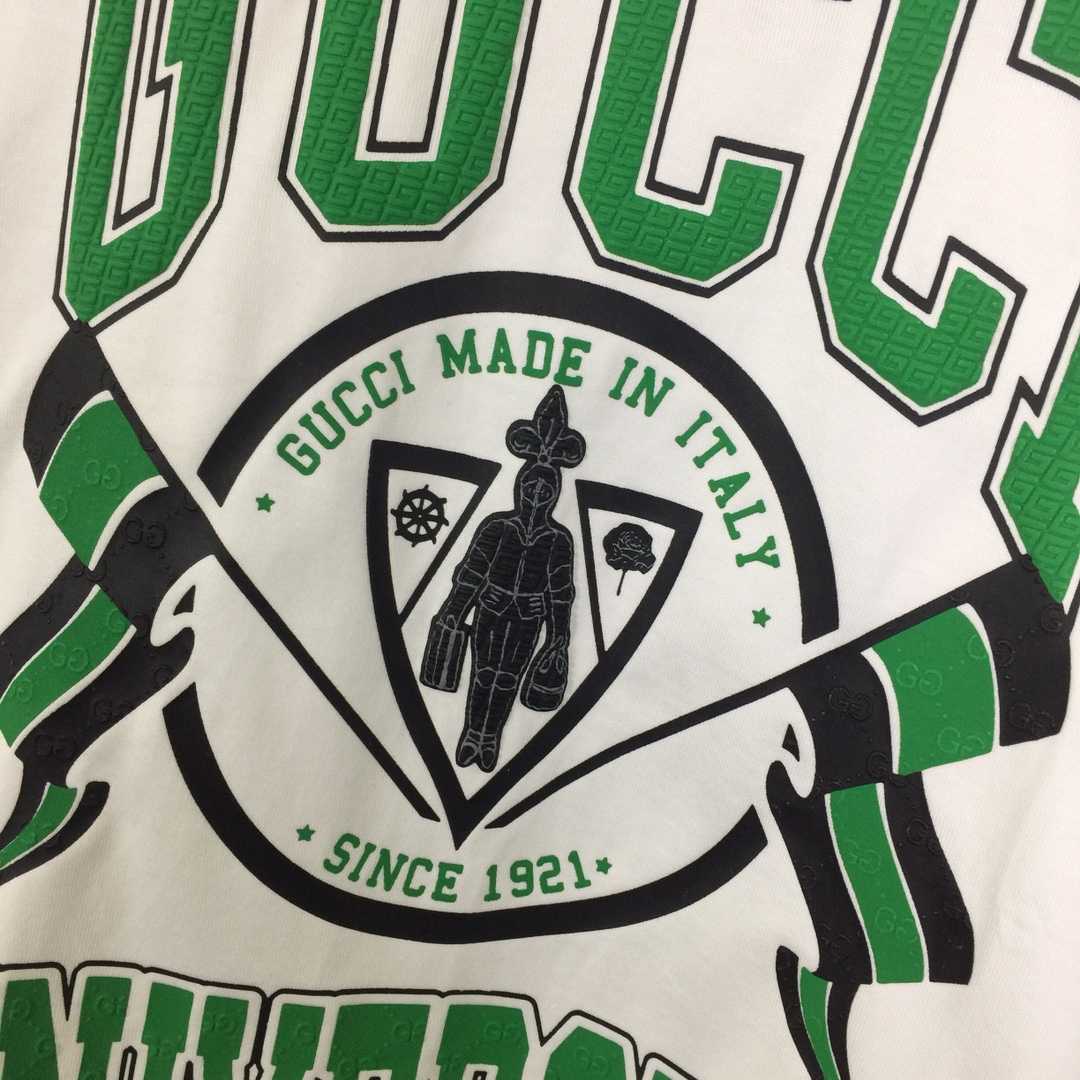 Gucci Cotton Jersey Printed T-shirt   - DopestKickz