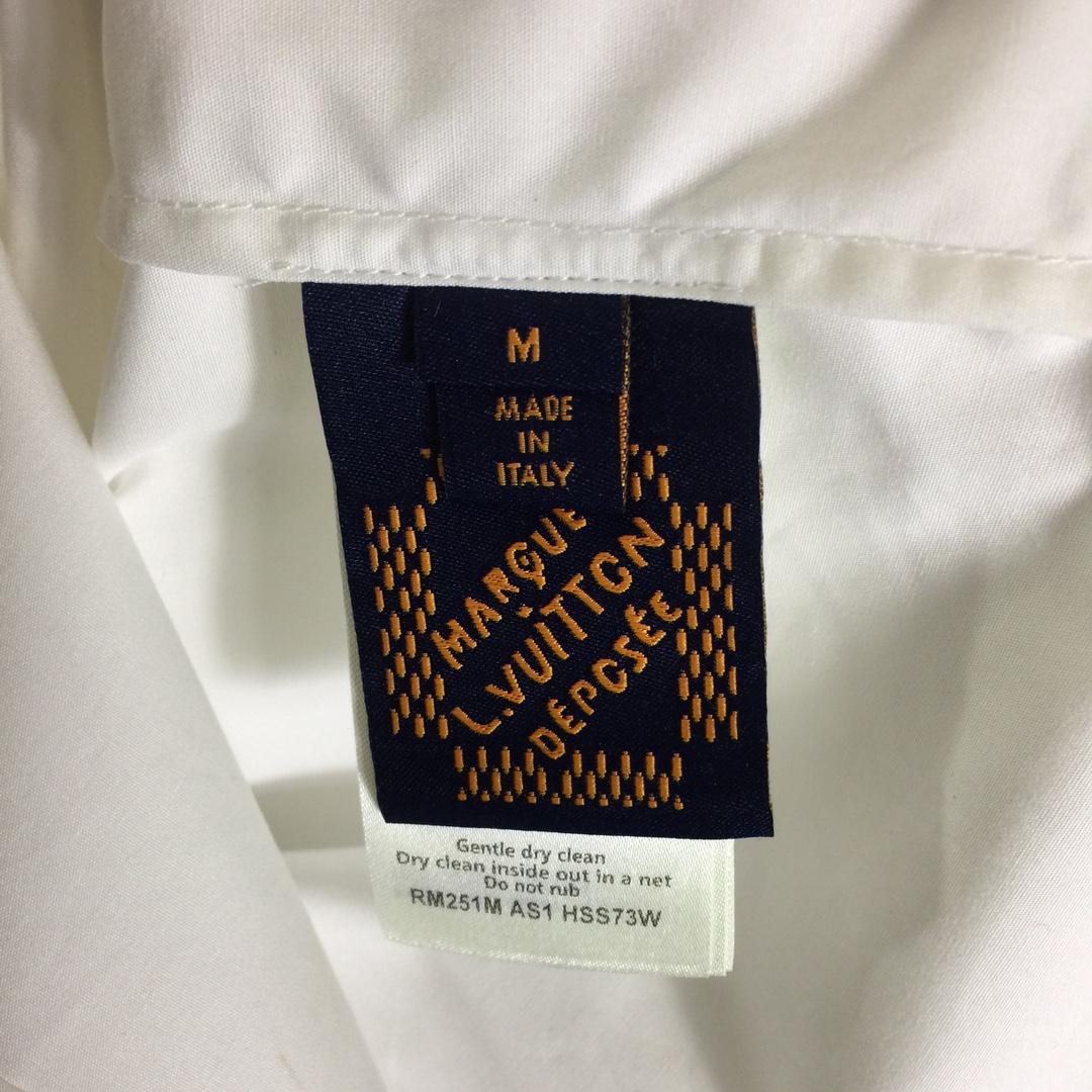 Louis Vuitton Embroidered Short-Sleeved Cotton Shirt    - DopestKickz