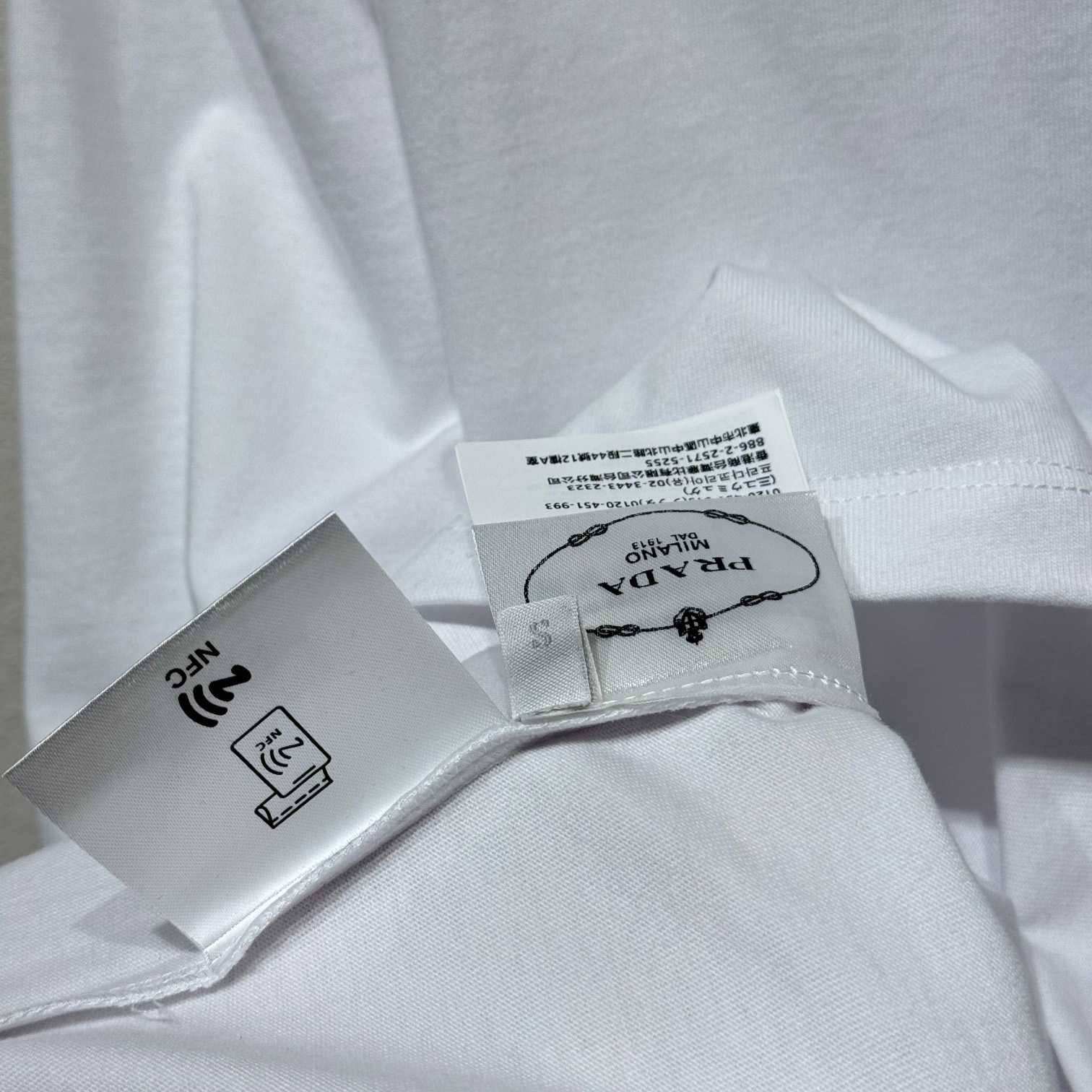 Prada Cotton T-Shirt - DopestKickz