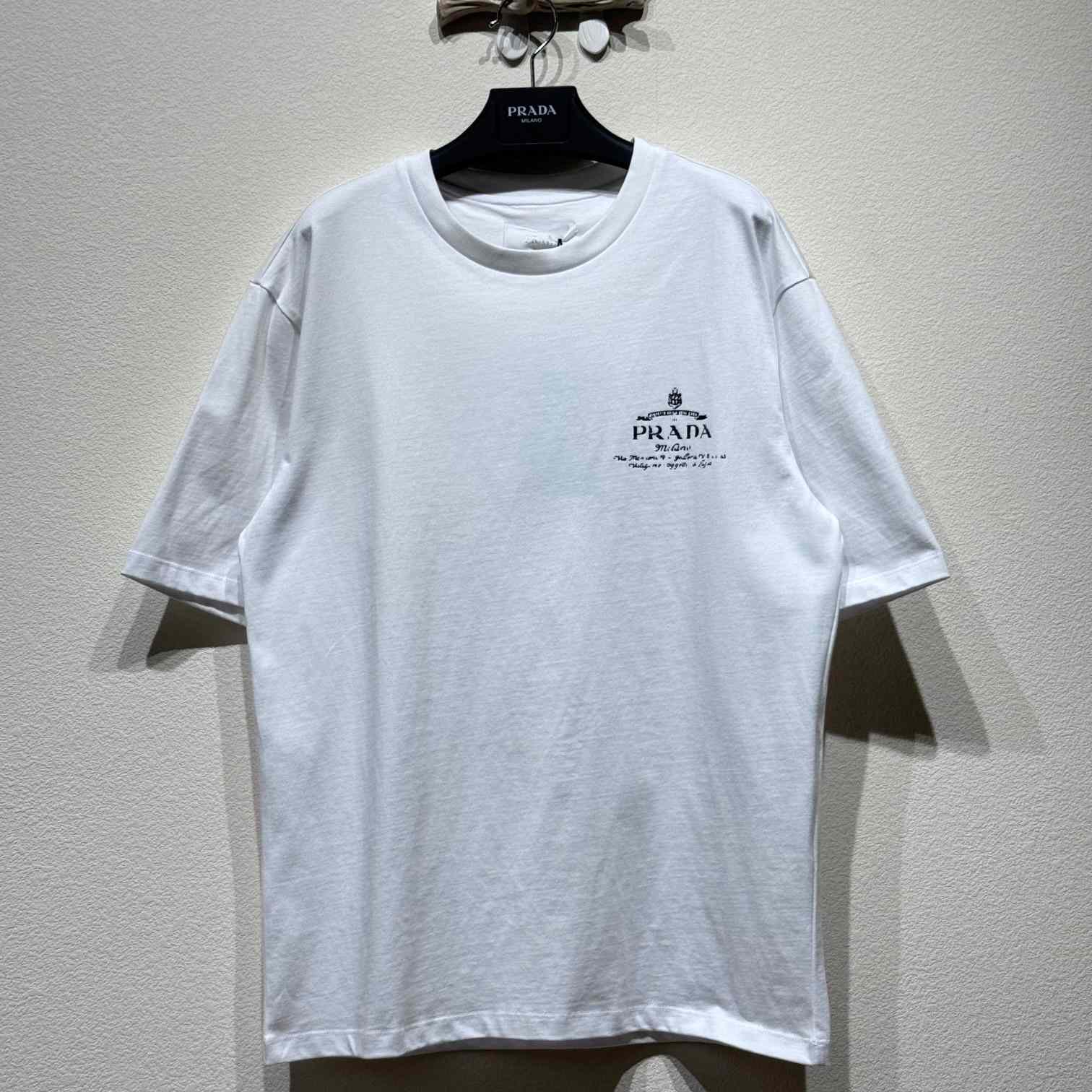 Prada Cotton T-Shirt - DopestKickz