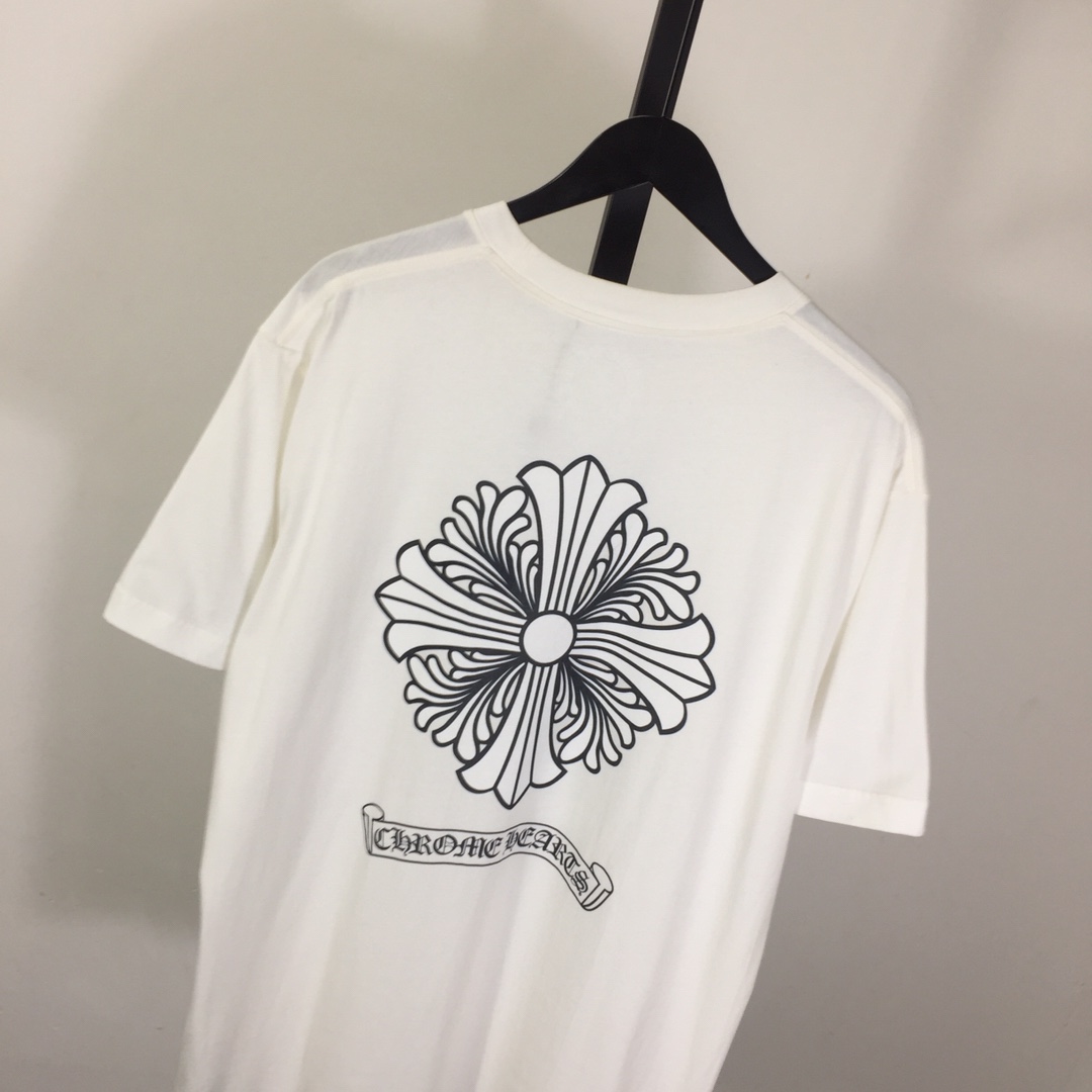 Chrome Hearts Cotton T-Shirt - DopestKickz