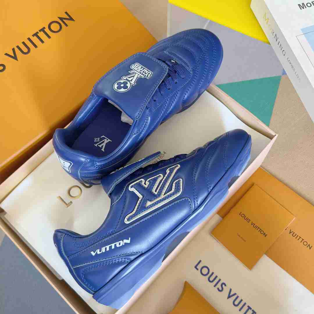 Louis Vuitton LV Footprint Soccer Sneaker   1AHDP8 - DopestKickz
