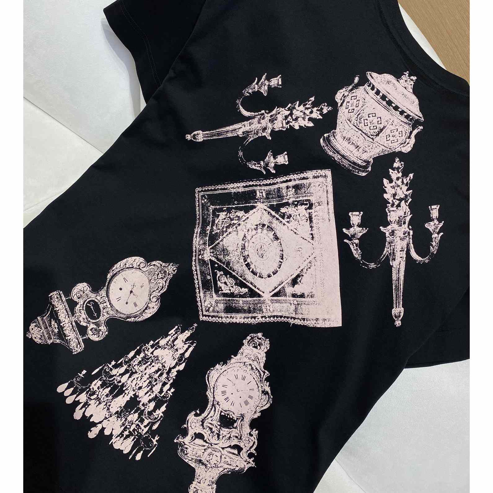 Givenchy T-shirt In Cotton With Hubert Objects Print - DopestKickz