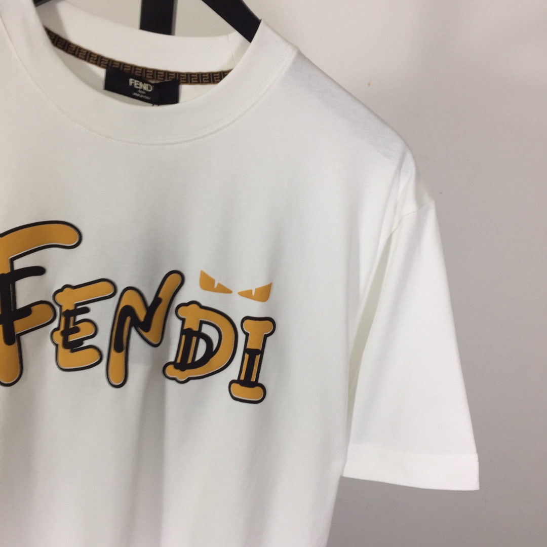 Fendi Cotton T-shirt - DopestKickz