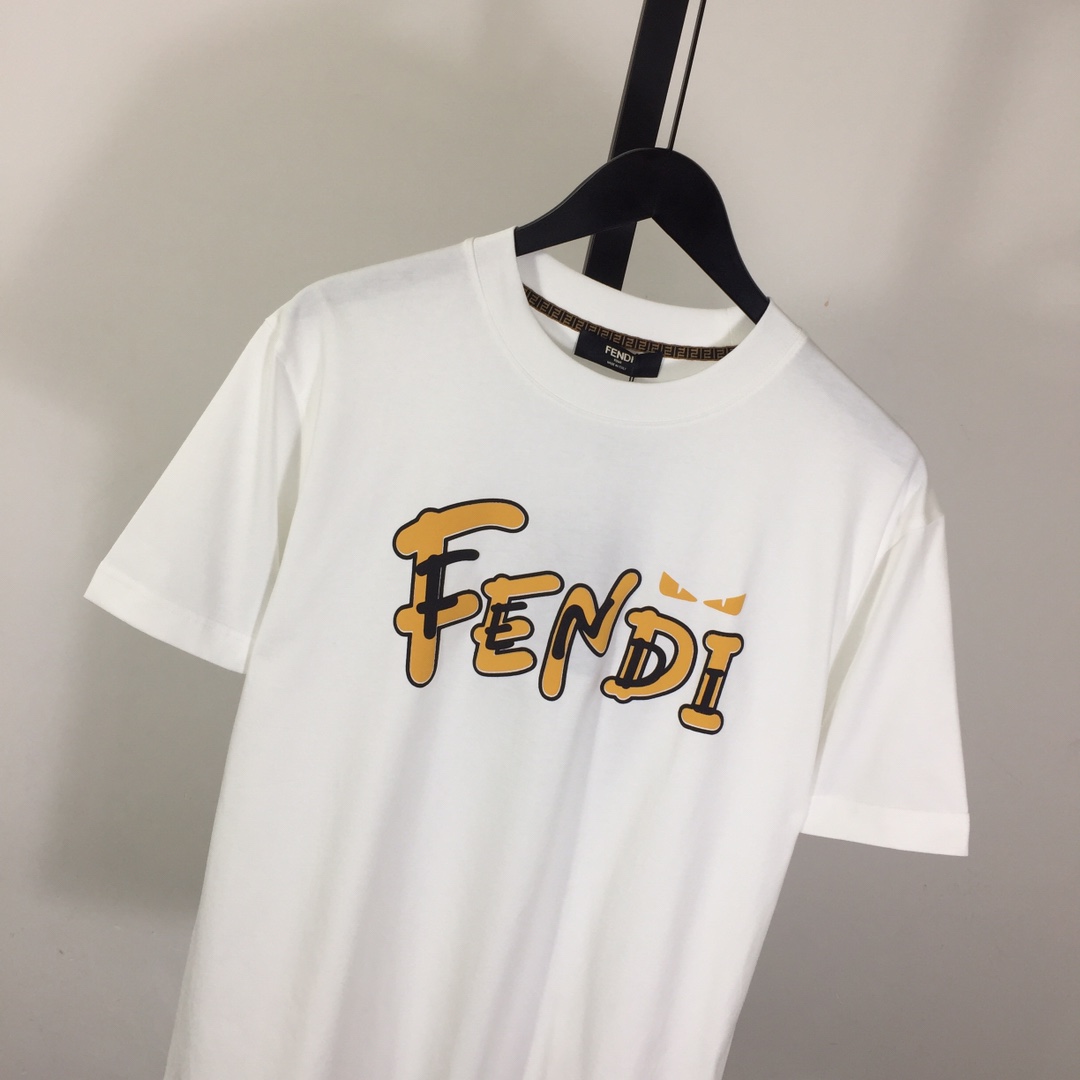 Fendi Cotton T-shirt - DopestKickz