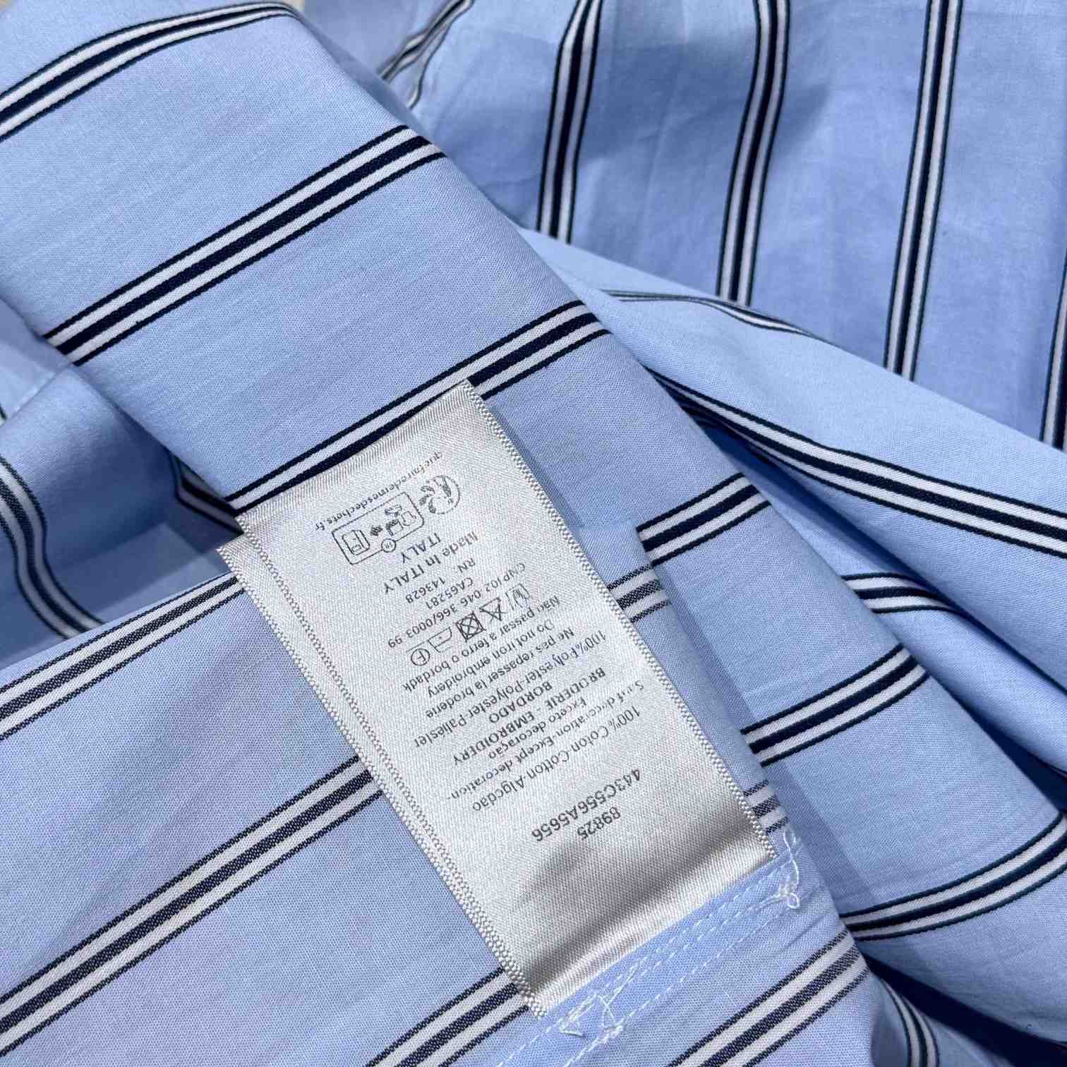 Dior Striped Overshirt  - DopestKickz