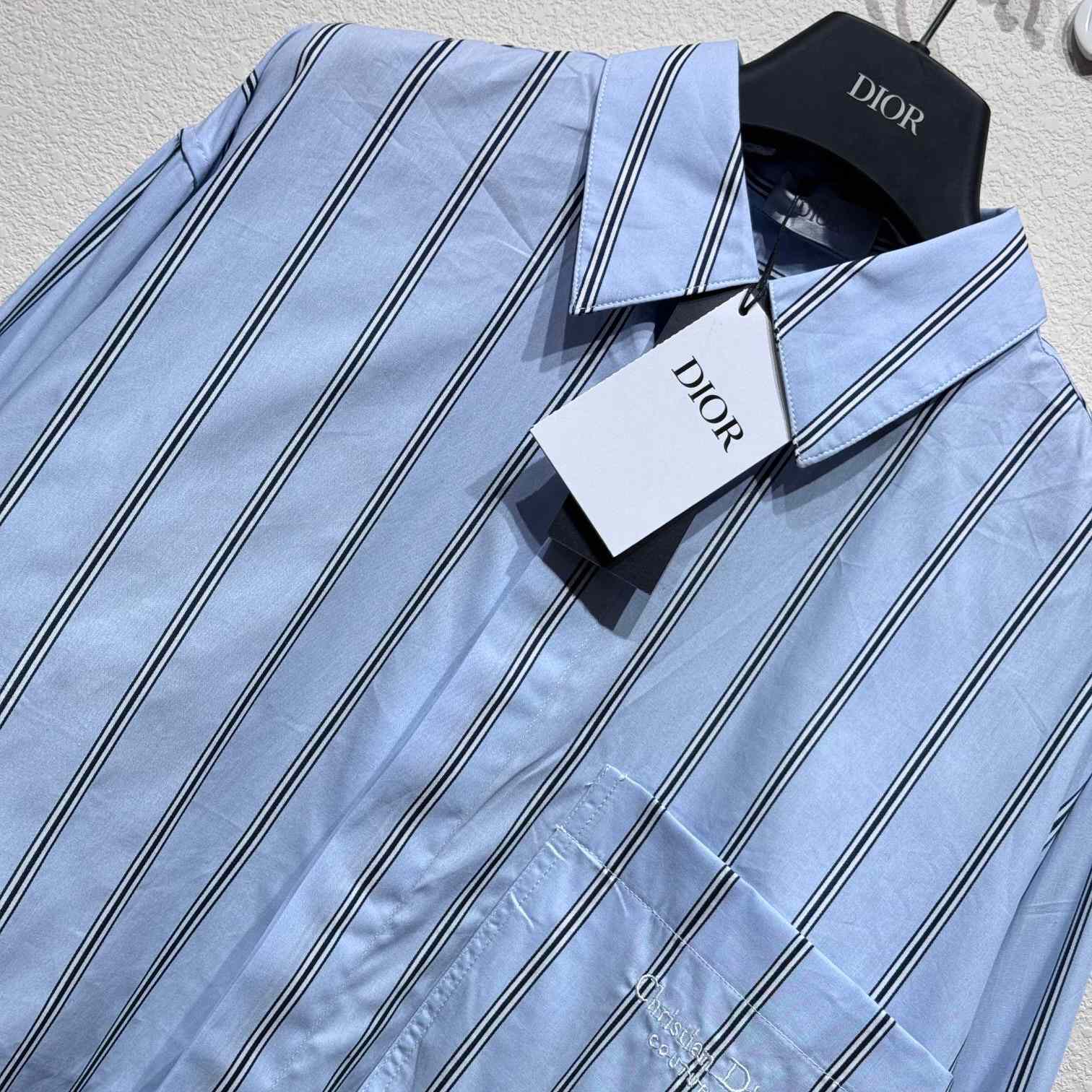 Dior Striped Overshirt  - DopestKickz