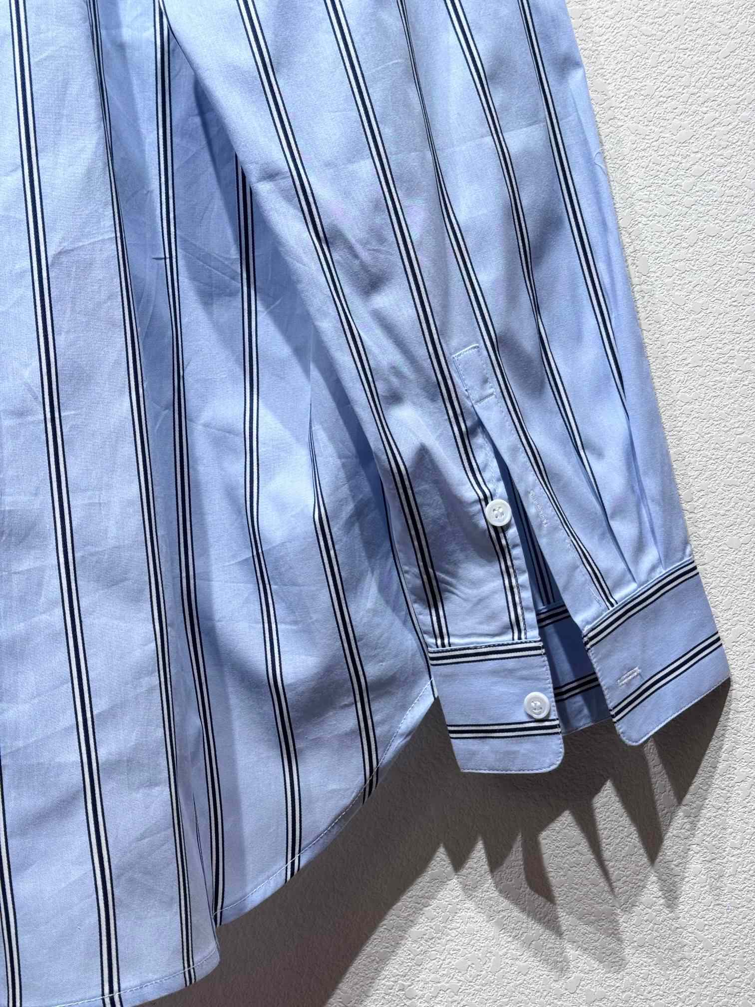 Dior Striped Overshirt  - DopestKickz