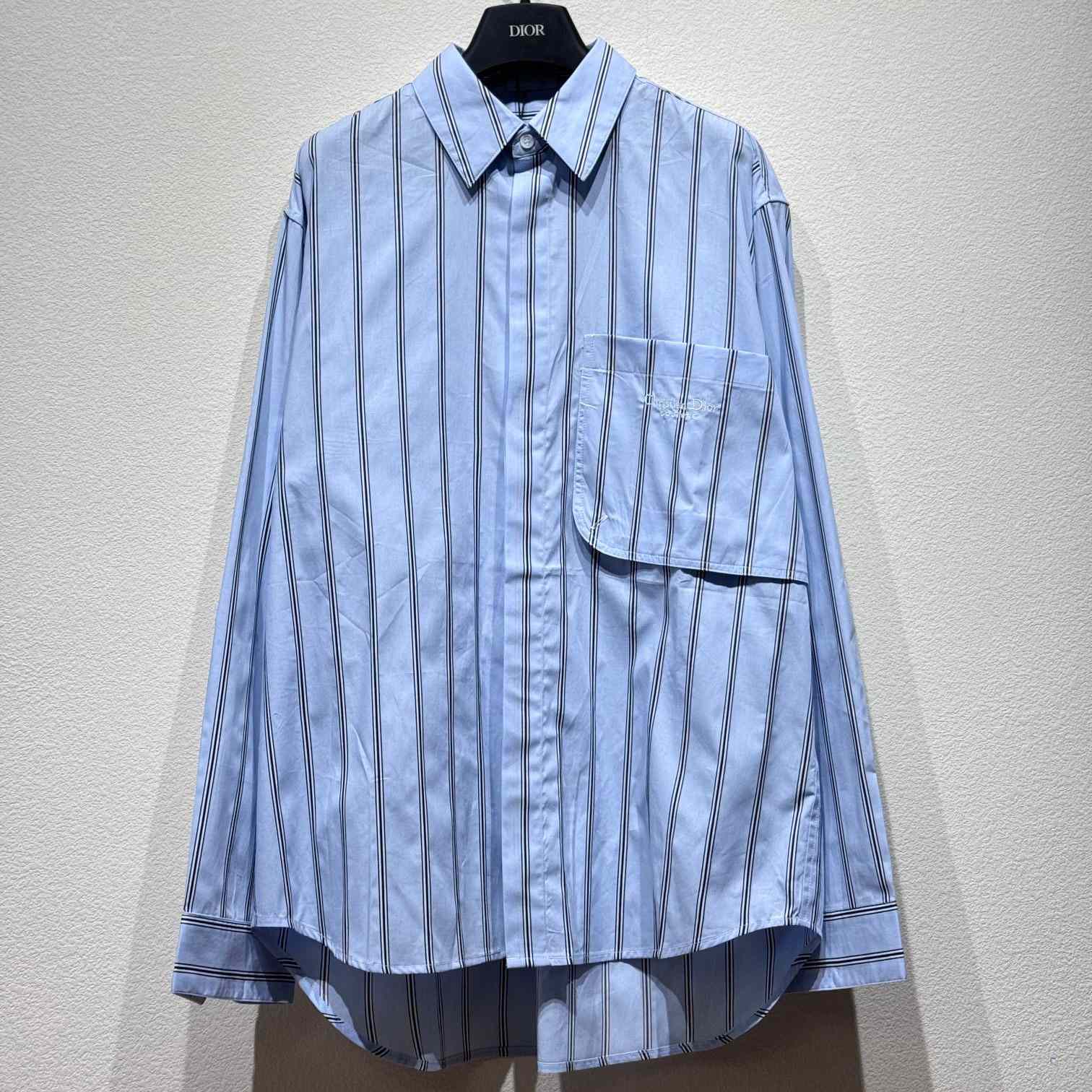 Dior Striped Overshirt  - DopestKickz