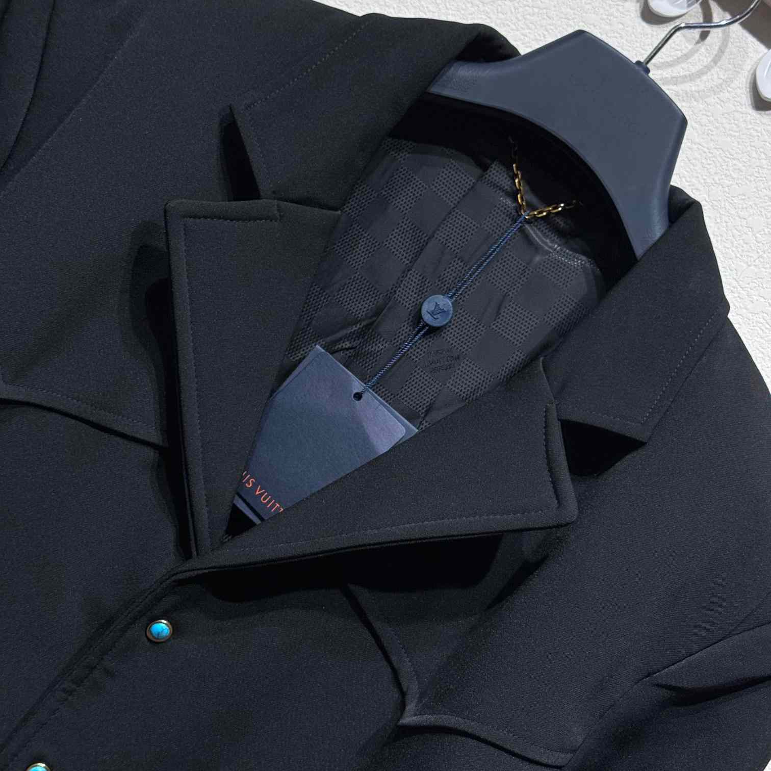 Louis Vuitton Western Cut Wool Jacket - DopestKickz