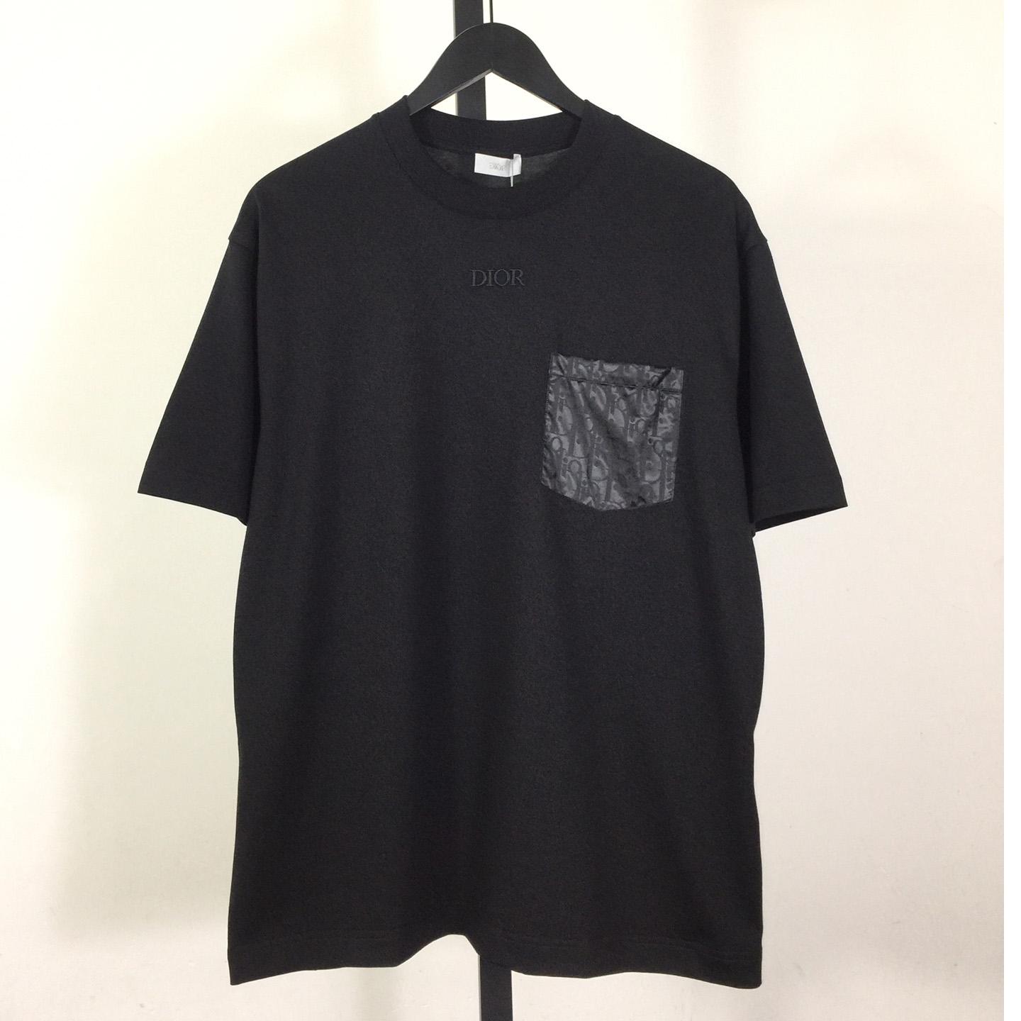 Dior Oblique Pocket T-Shirt - DopestKickz