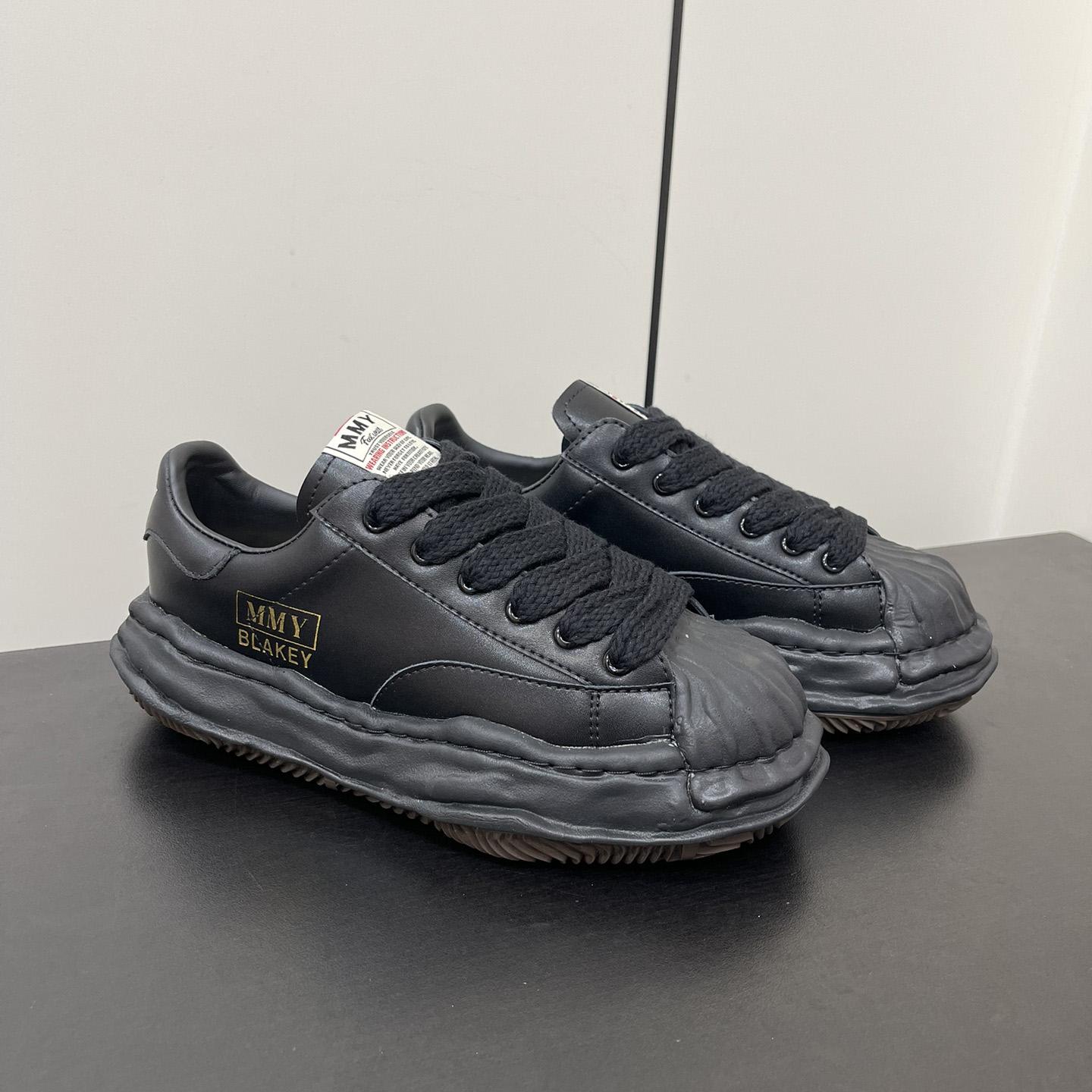 Maison Mihara Yasuhiro Blakey OG Sole Leather Sneakers - DopestKickz