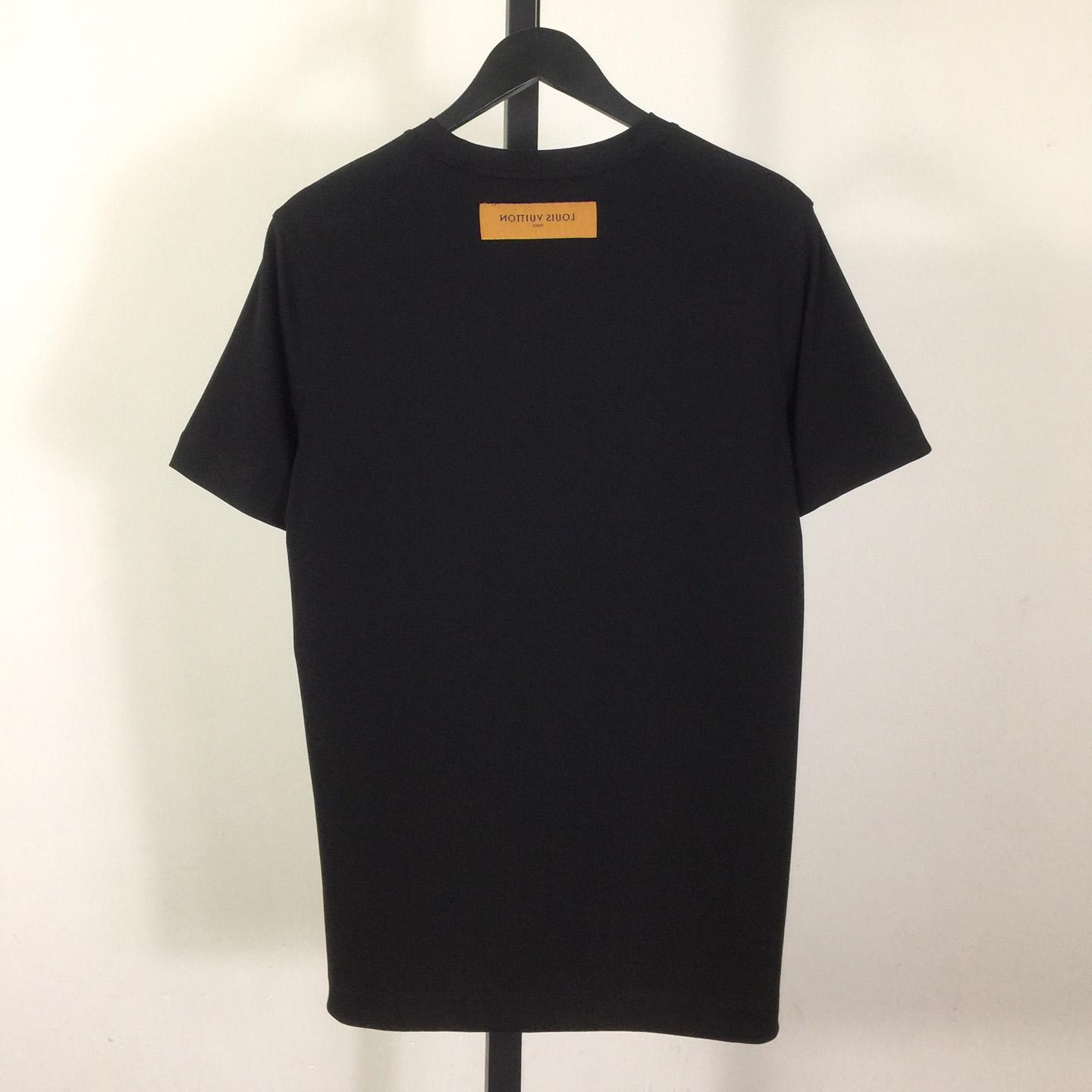 Louis Vuitton Cotton T-Shirt With Crystal - DopestKickz
