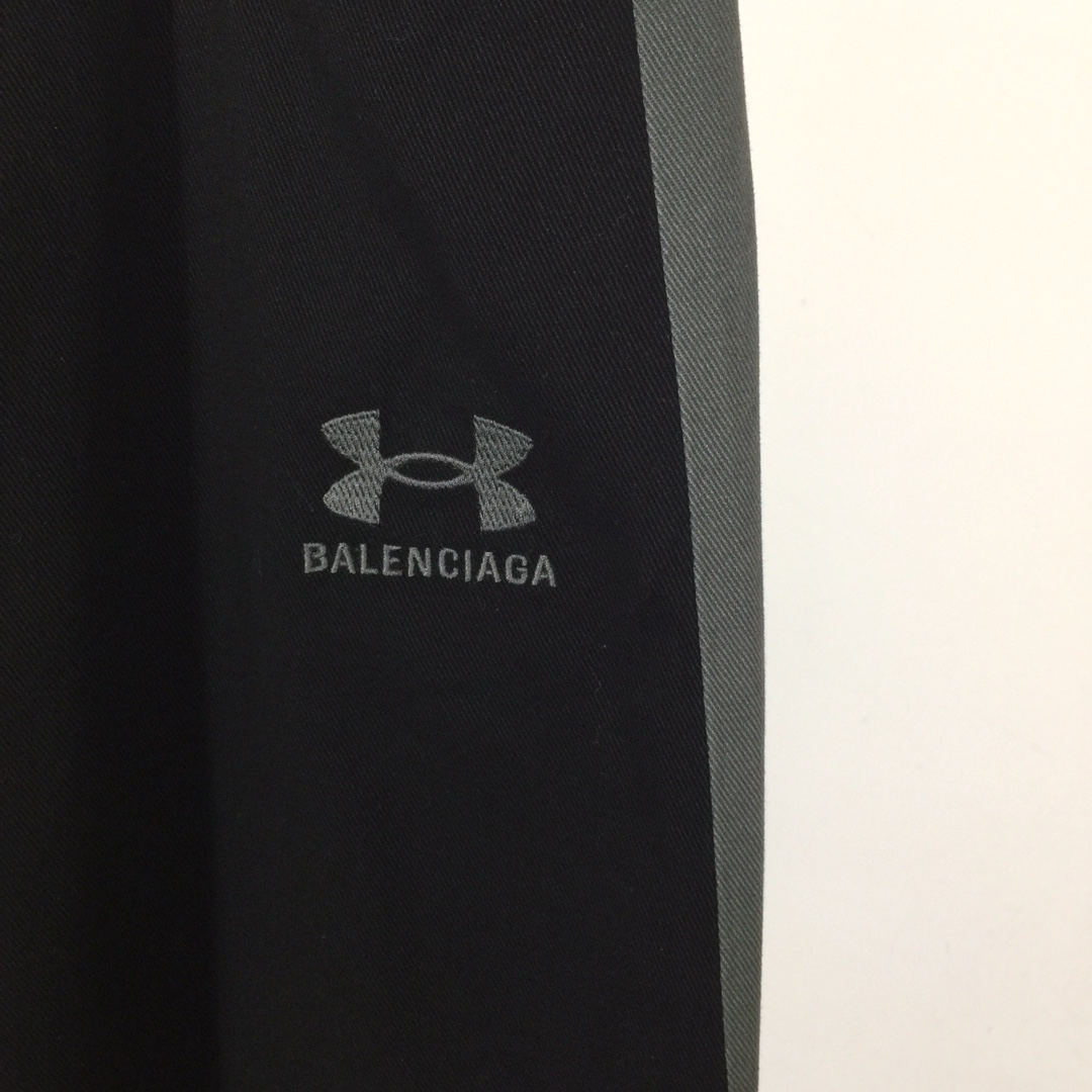 Balenciaga Under Armour® Tracksuit Denim Pants In Black  - DopestKickz