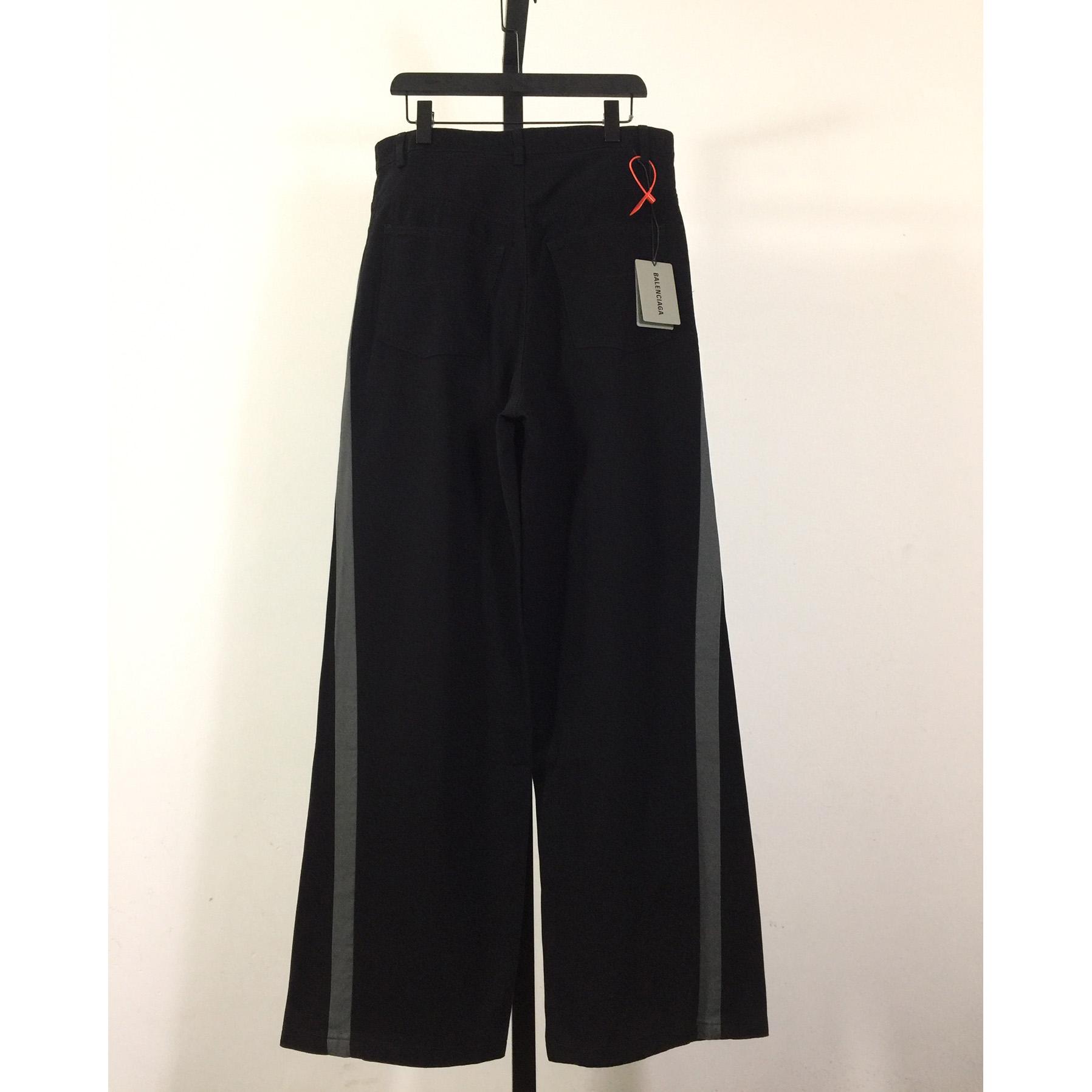 Balenciaga Under Armour® Tracksuit Denim Pants In Black  - DopestKickz