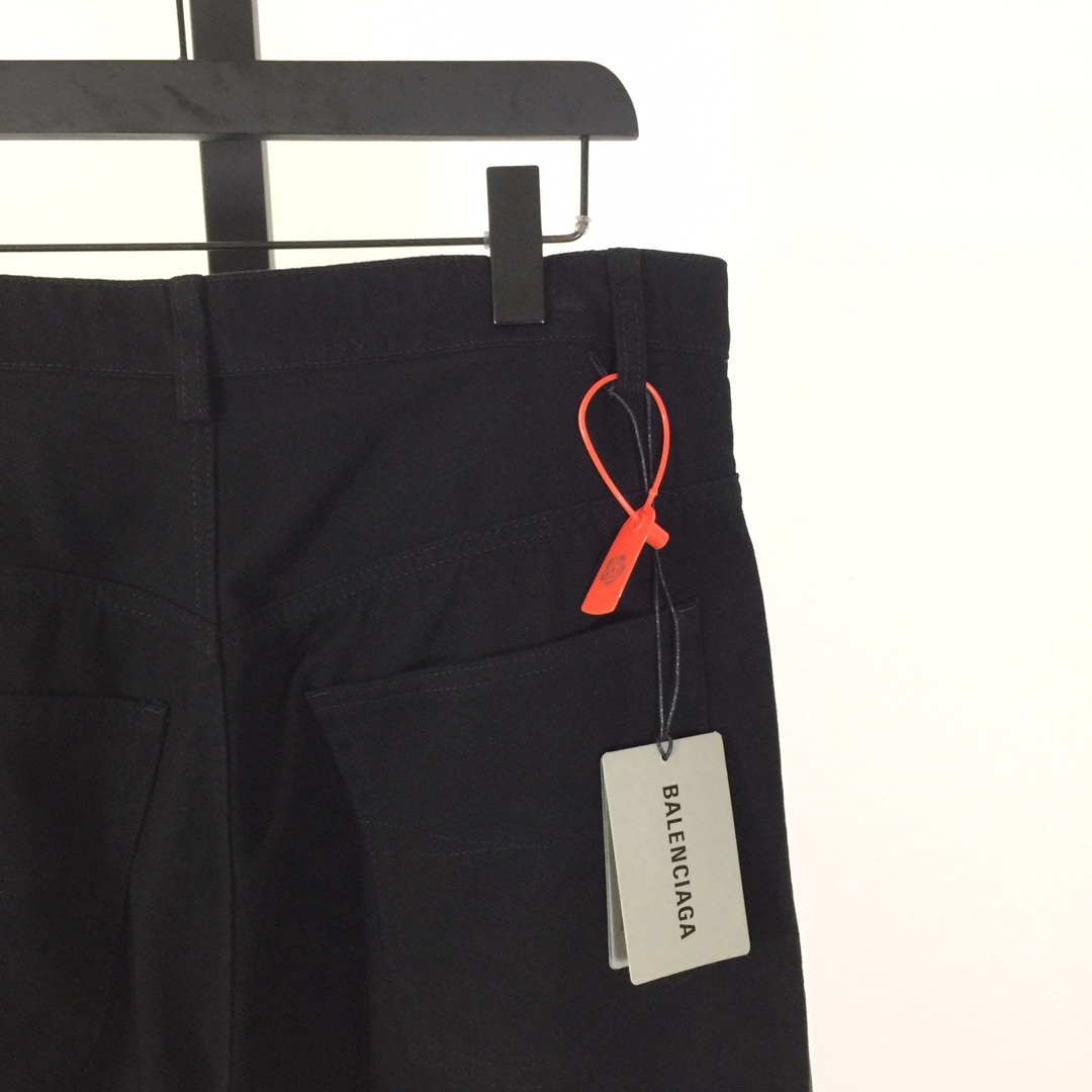 Balenciaga Under Armour® Tracksuit Denim Pants In Black  - DopestKickz