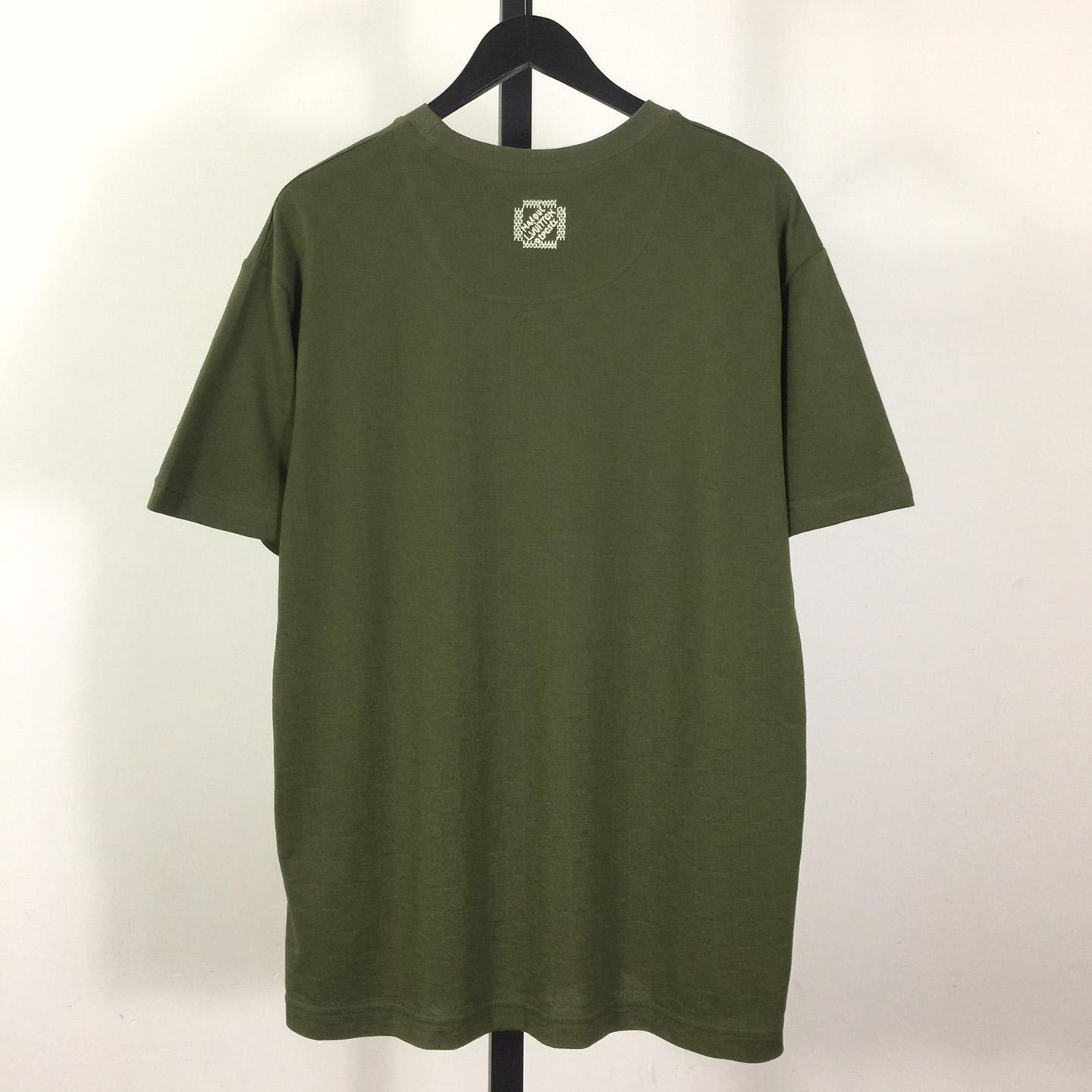 Louis Vuitton Damier Pique T-Shirt  1AGKLJ - DopestKickz