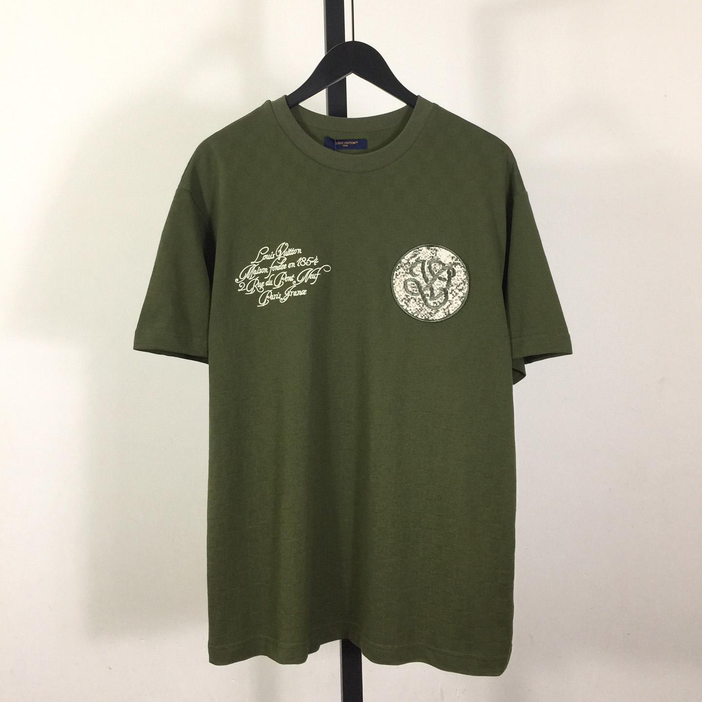 Louis Vuitton Damier Pique T-Shirt  1AGKLJ - DopestKickz