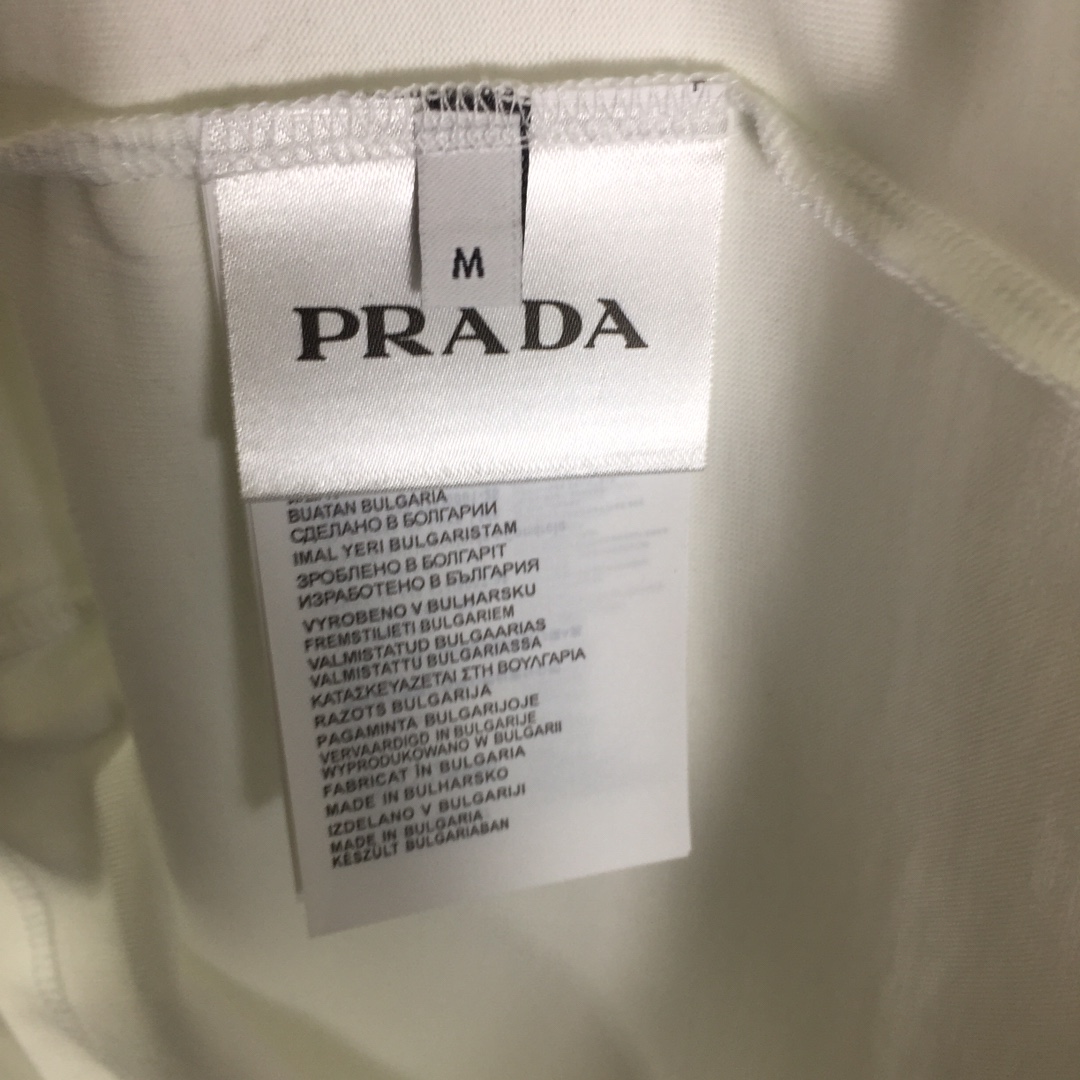 Prada Cotton T-Shirt - DopestKickz
