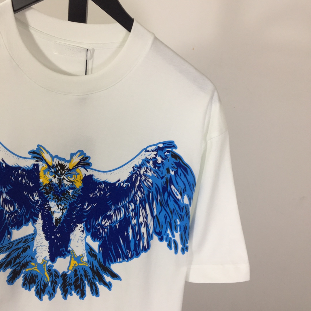 Prada Cotton T-Shirt - DopestKickz