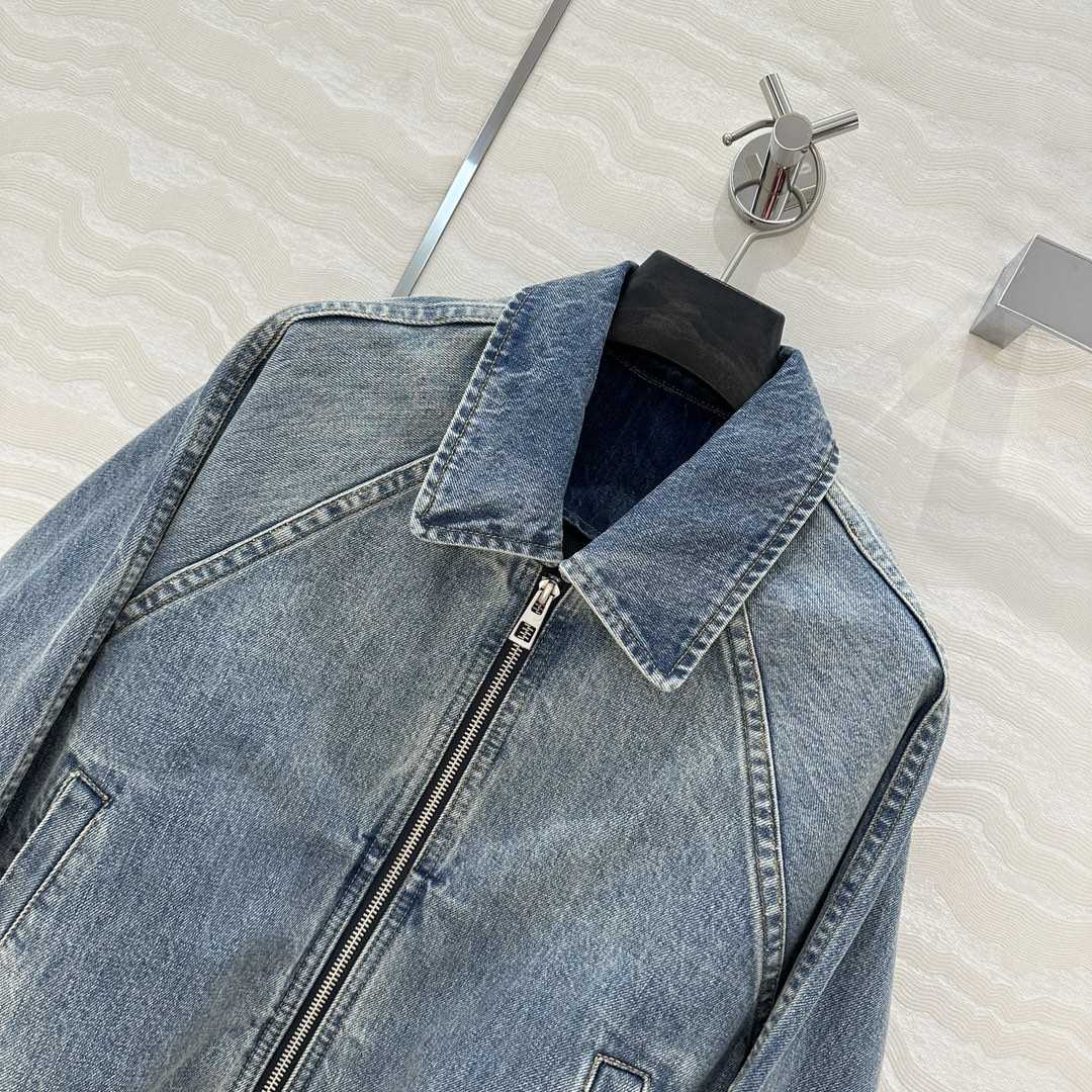 Loewe Balloon Jacket In Denim - DopestKickz