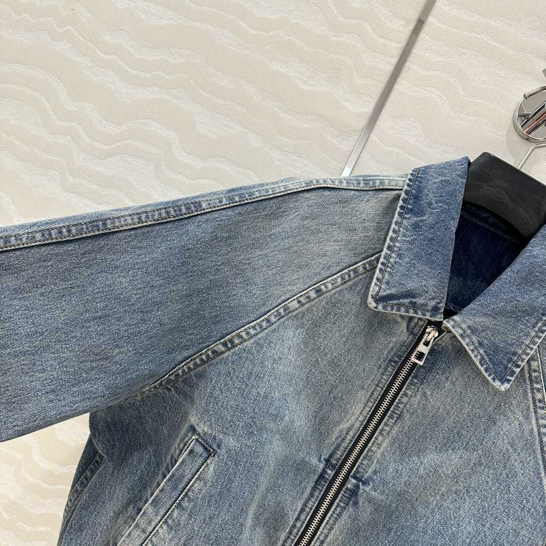 Loewe Balloon Jacket In Denim - DopestKickz